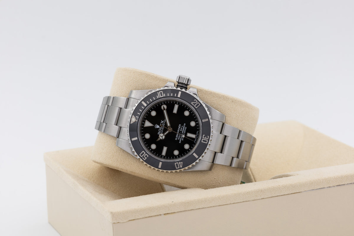 Rolex Submariner 114060 del 2012 + service Rolex