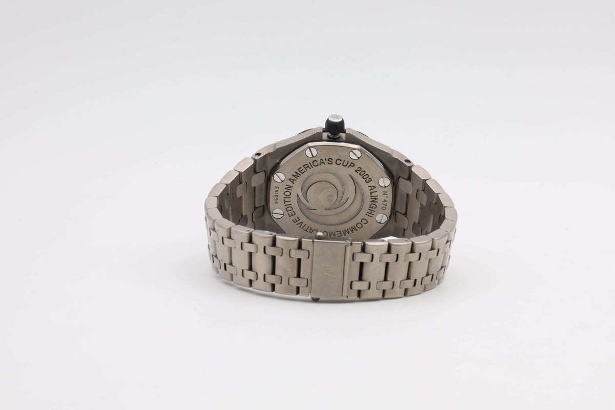Audemars Piguet Royal Oak Offshore Dual Time Titanio - Alinghi America's Cup 2003 - N. 470/1000 Pcs