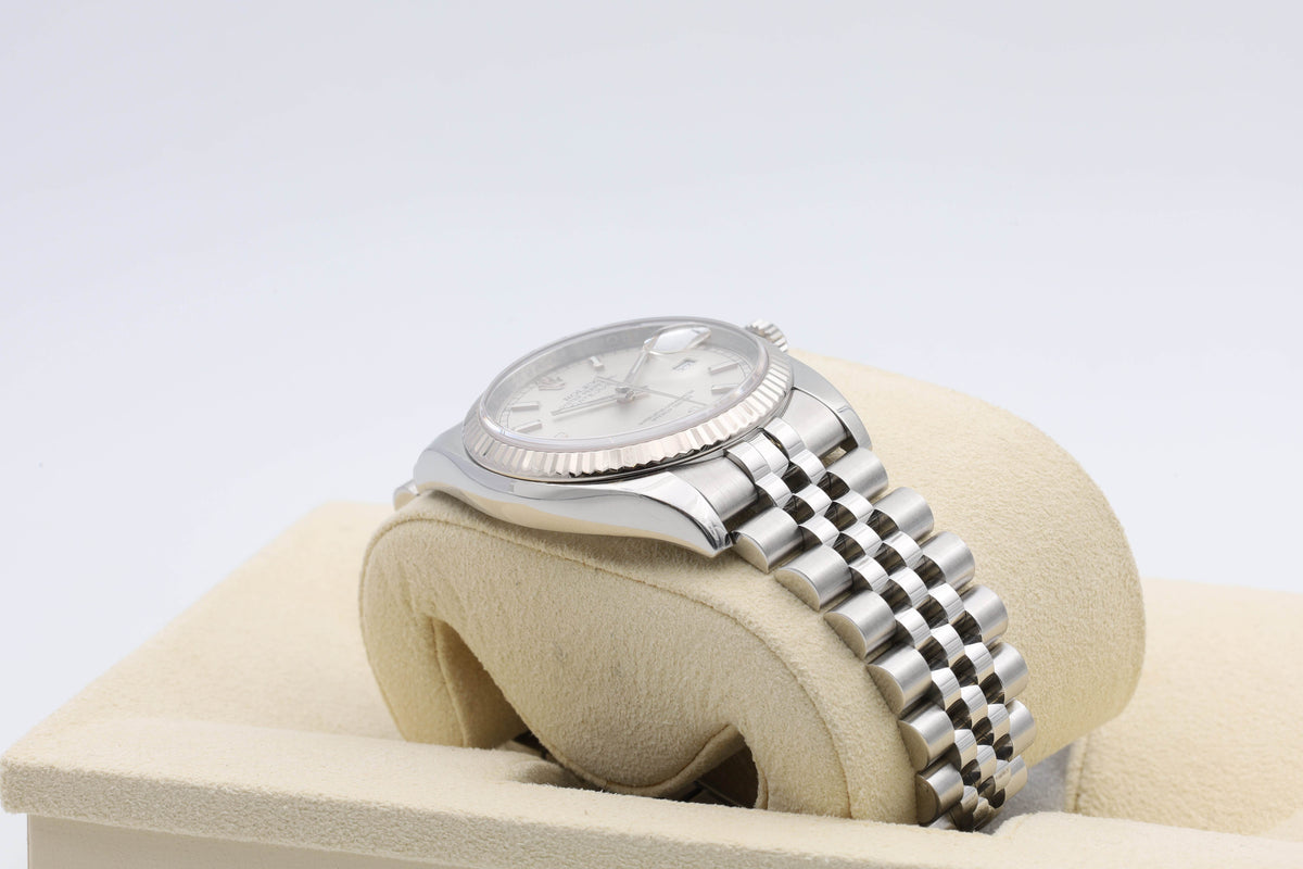 Rolex Datejust 116234 quadrante nero e numeri romani Jubilee del 2012 (copia)