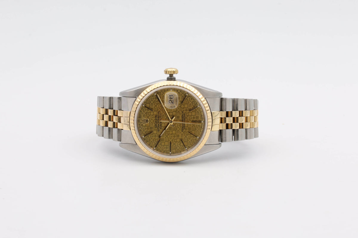 Rolex Datejust 16233 quadrante champagne anniversario Jubilee del 1991
