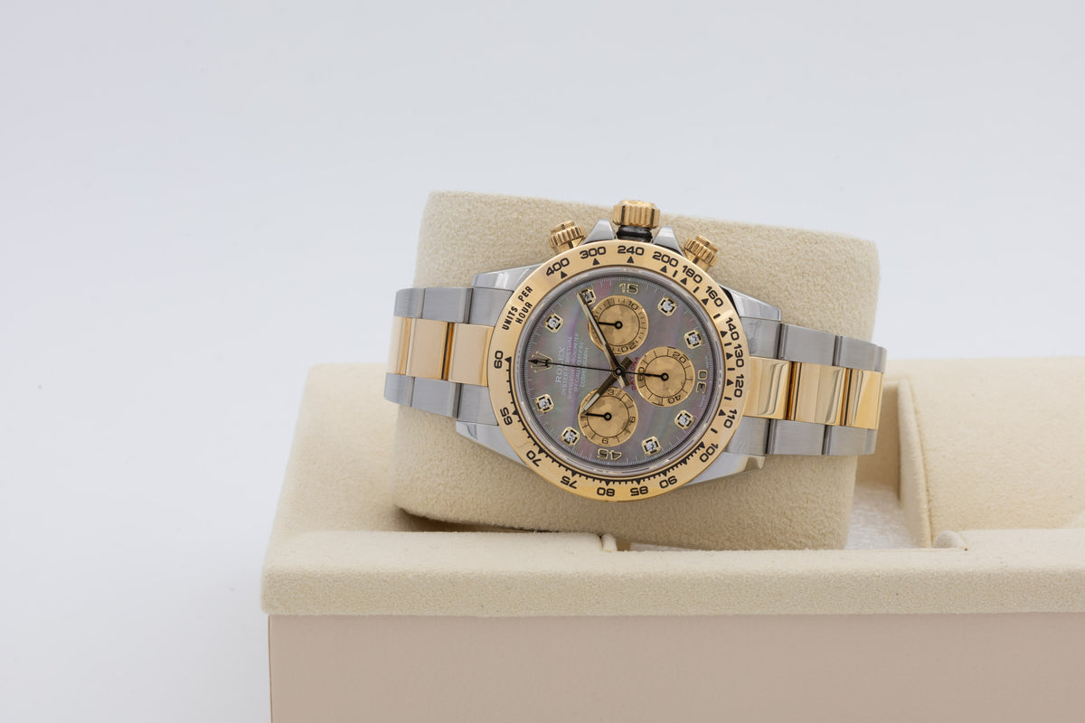 Rolex Daytona 116503 Madreperla e diamanti del 2022