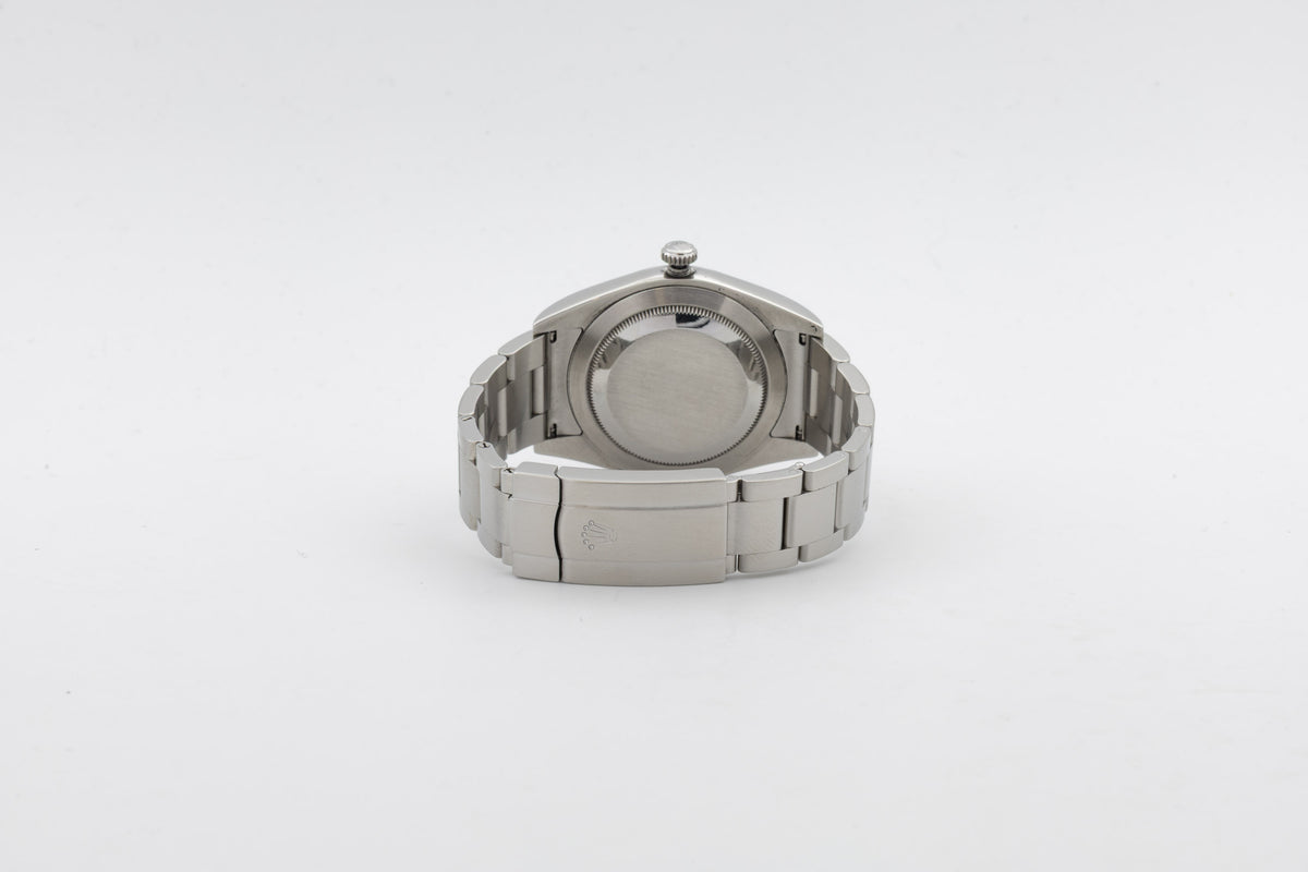 Rolex Oyster Perpetual 114300 quadrante Dark Rhodium del 2019