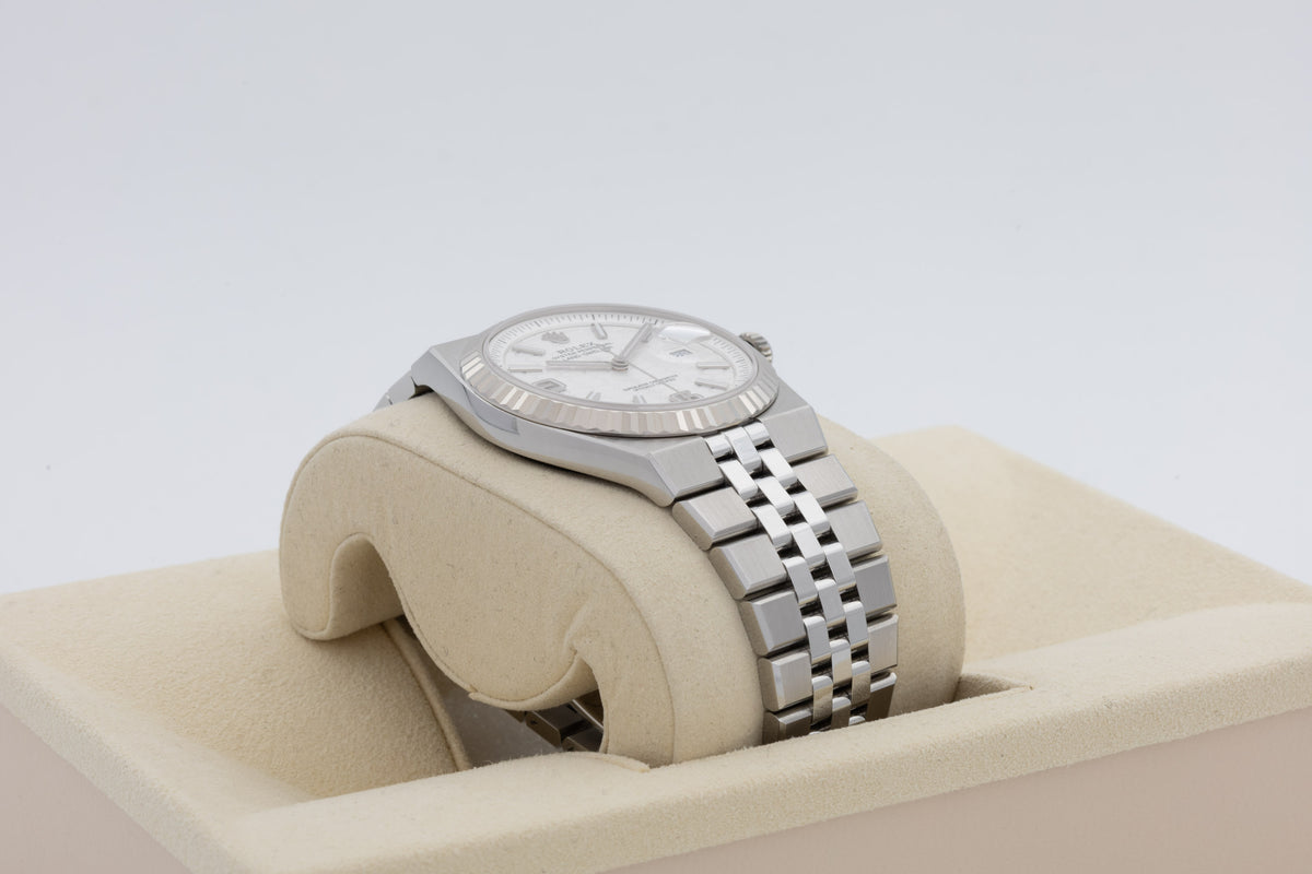 Rolex Land-Dweller 127334 quadrante Bianco Honeycomb del 2025