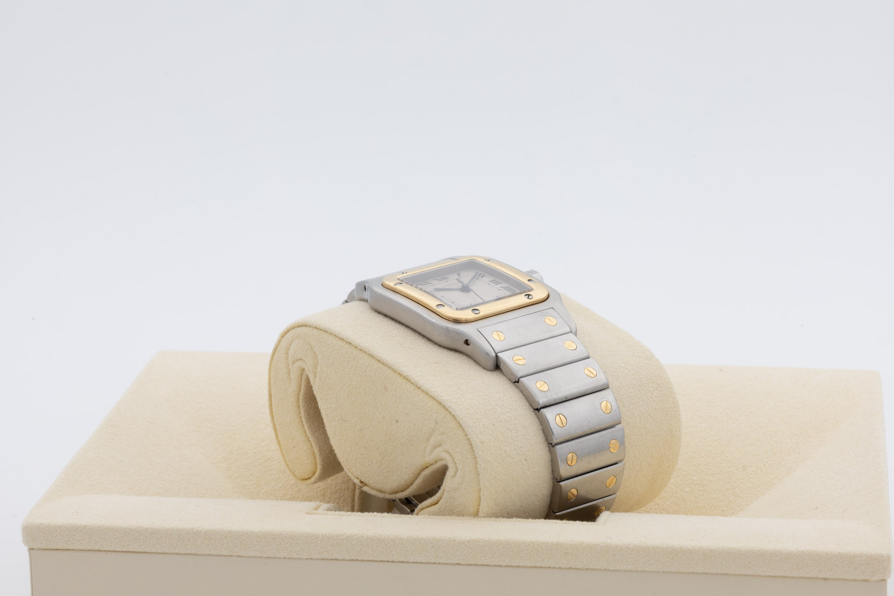 Santos De Cartier Galbèe - modello medio acciaio & oro Italia