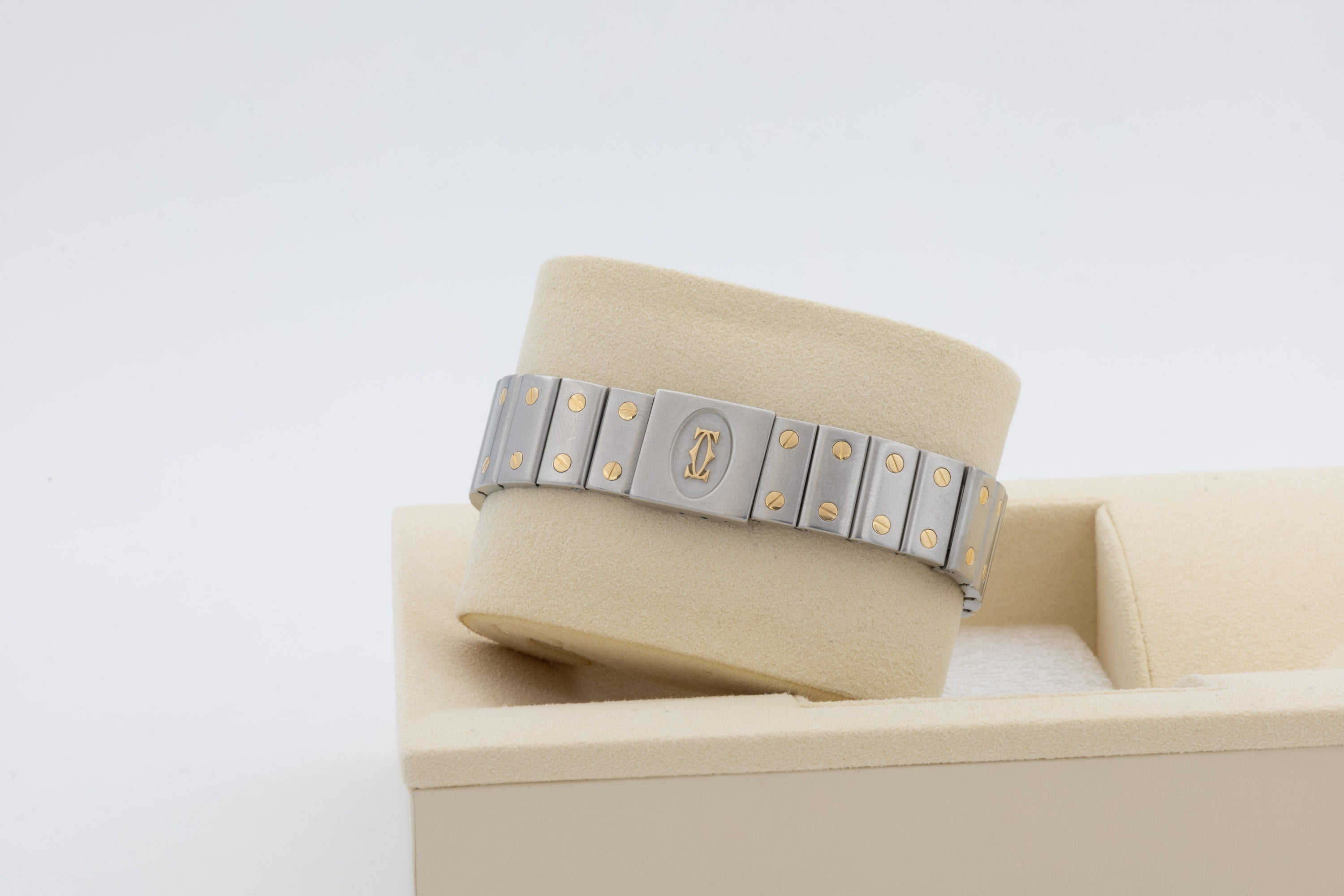 Santos De Cartier Galbèe - modello medio acciaio & oro Italia