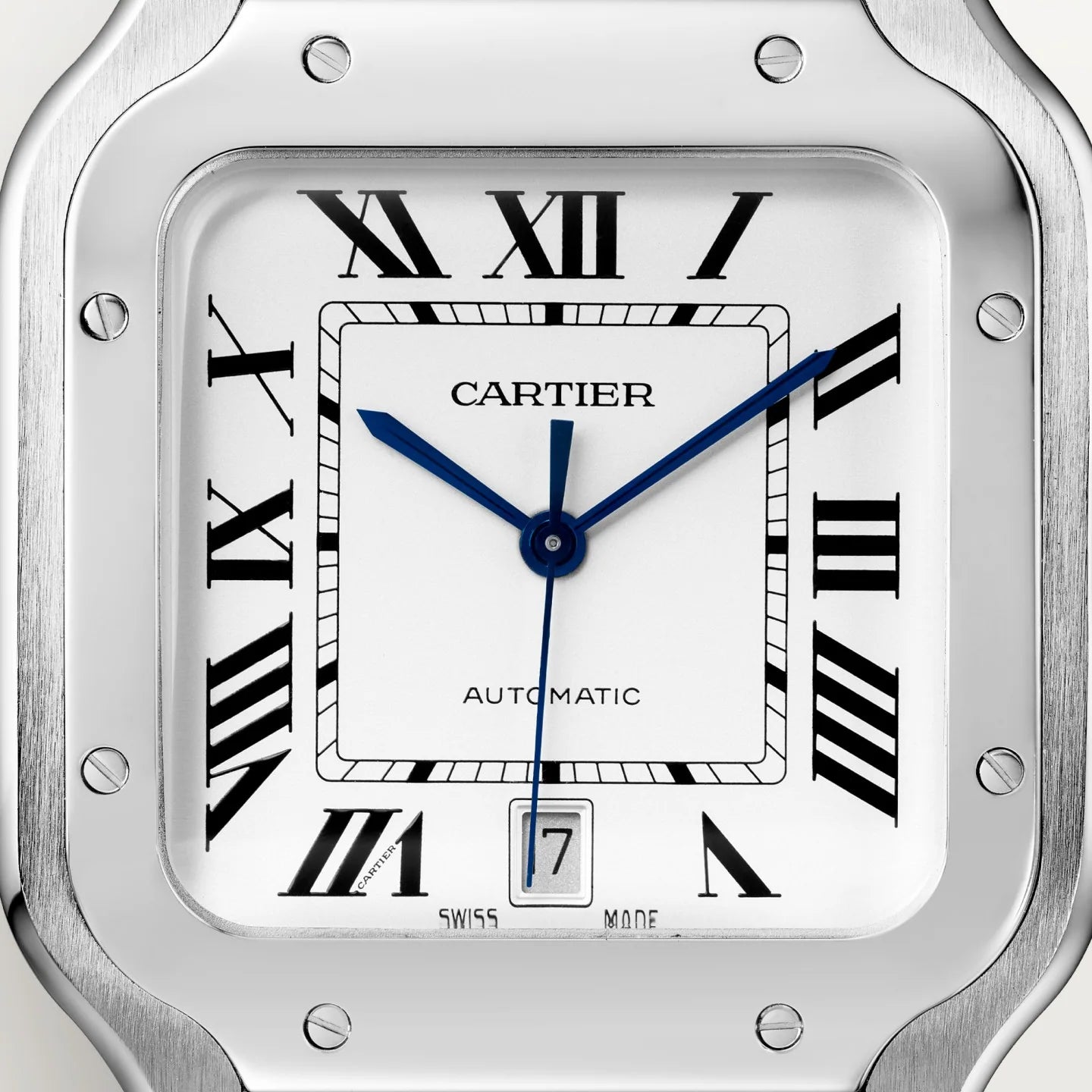 Cartier Santos white dial - Large Model NEW 2025 -13%