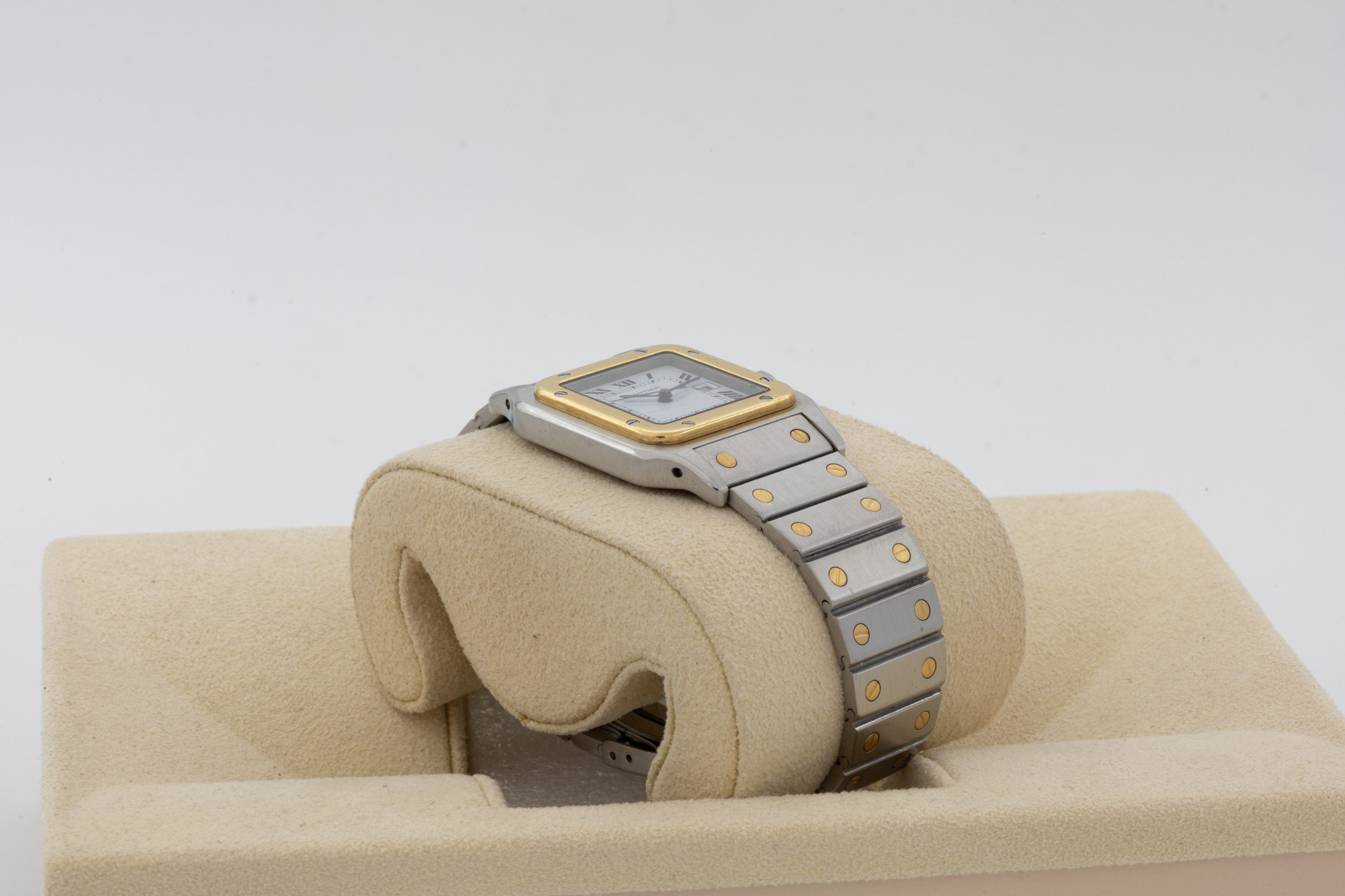 Santos De Cartier Carree - modello medio acciaio & oro