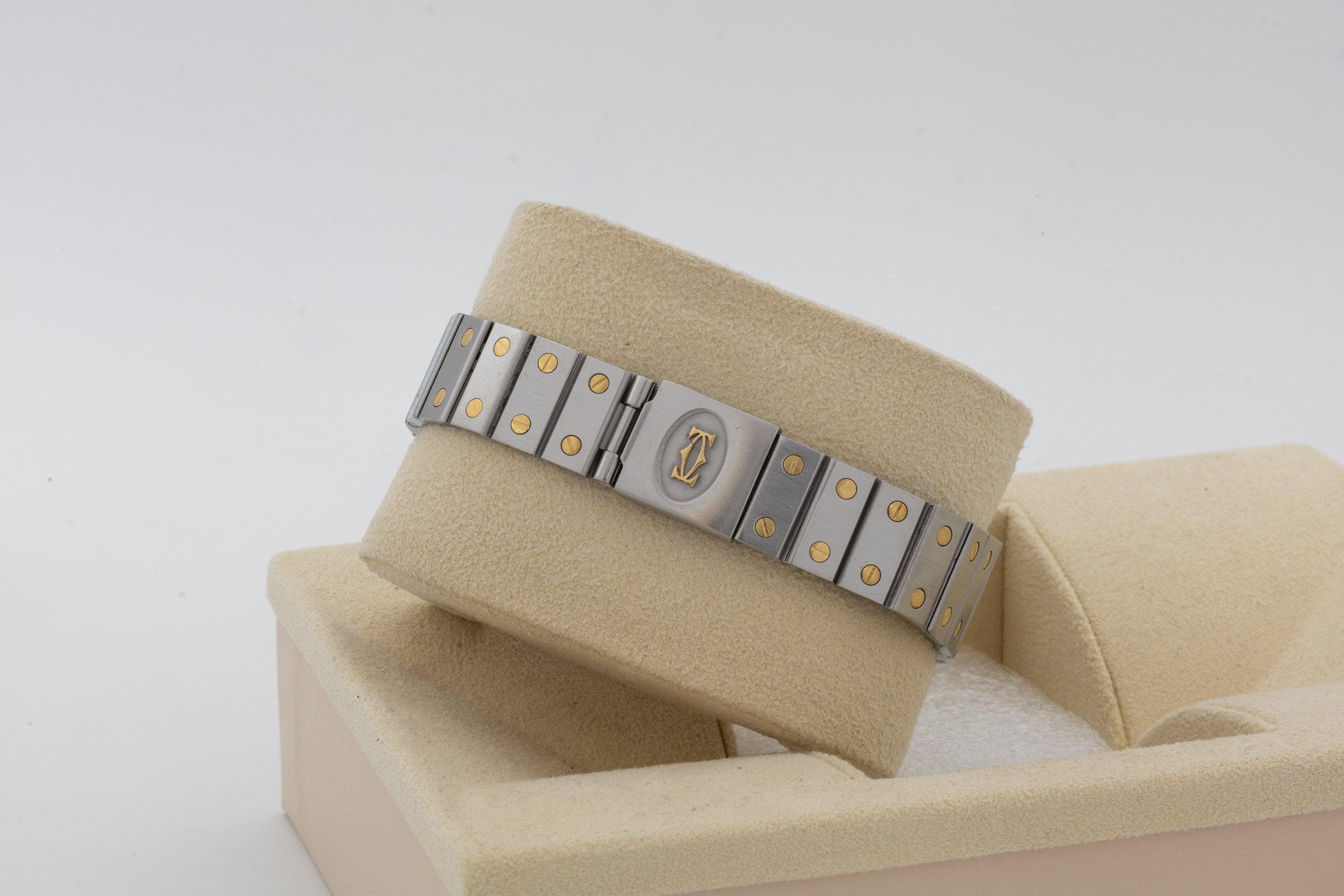 Santos De Cartier Carree - modello medio acciaio & oro