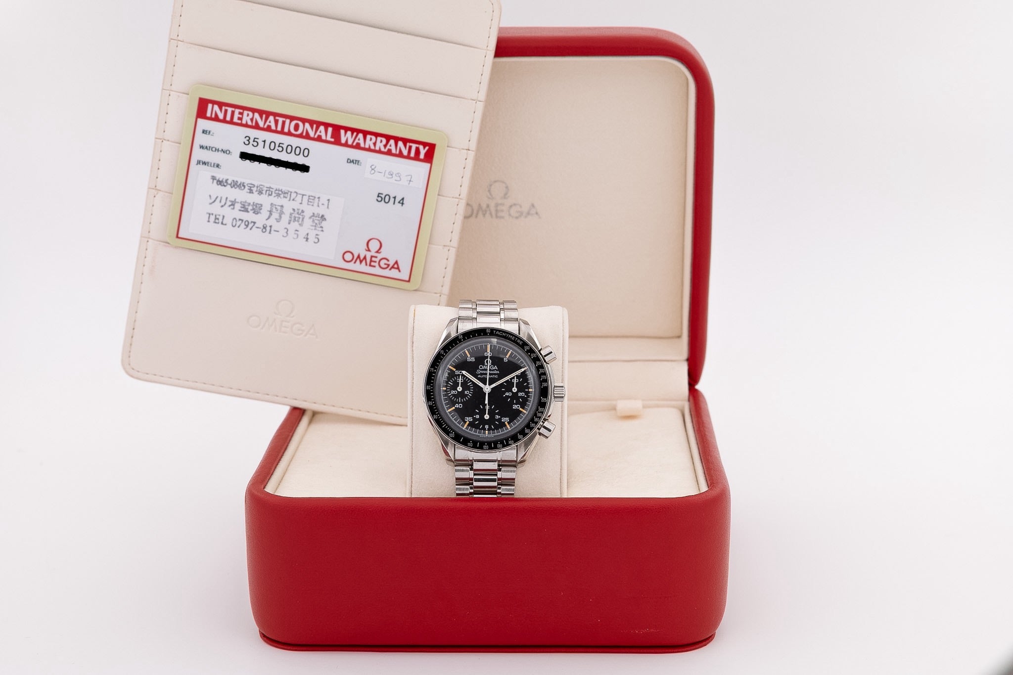 Omega Speedmaster Moonwatch Reduced automatico