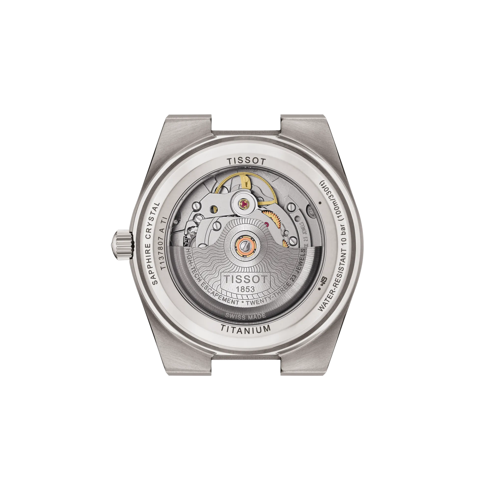 Orologio PRX Titanium, Powermatic 80, 38 mm, Tissot