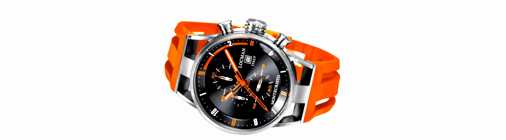 Montecristo Watch, chronograph, 44 mm, Locman