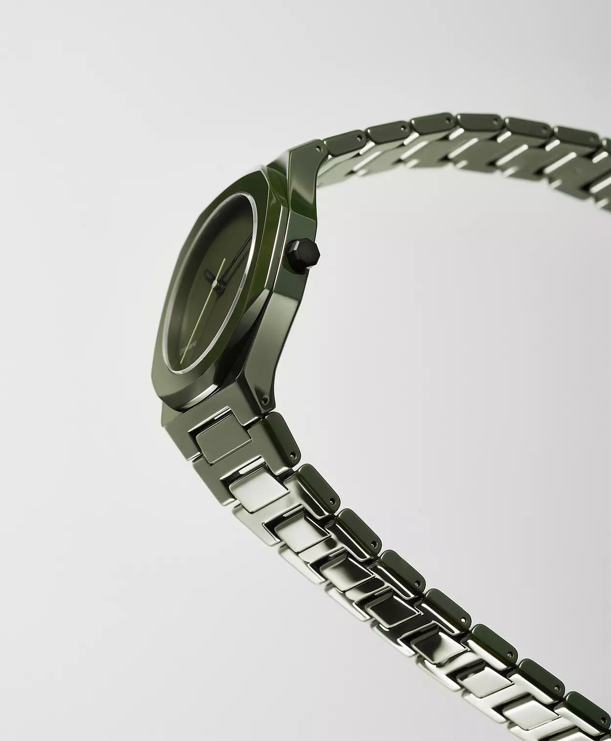 Orologio Ceramic Pure Green, 37 mm, D1 Milano