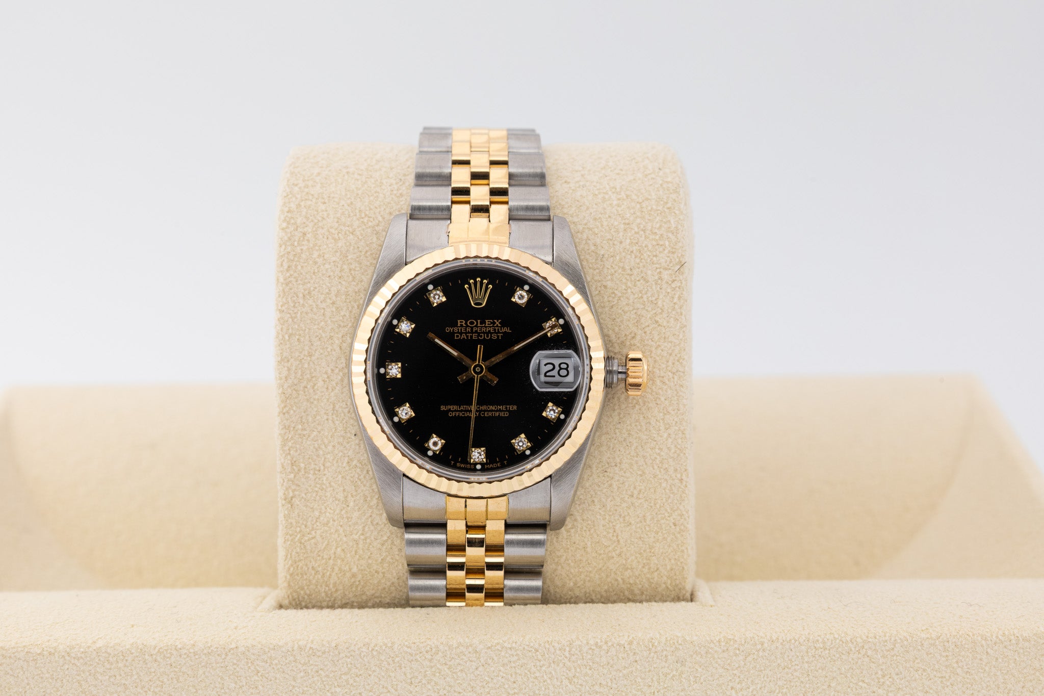 Rolex Datejust 68274 White Dial 1985