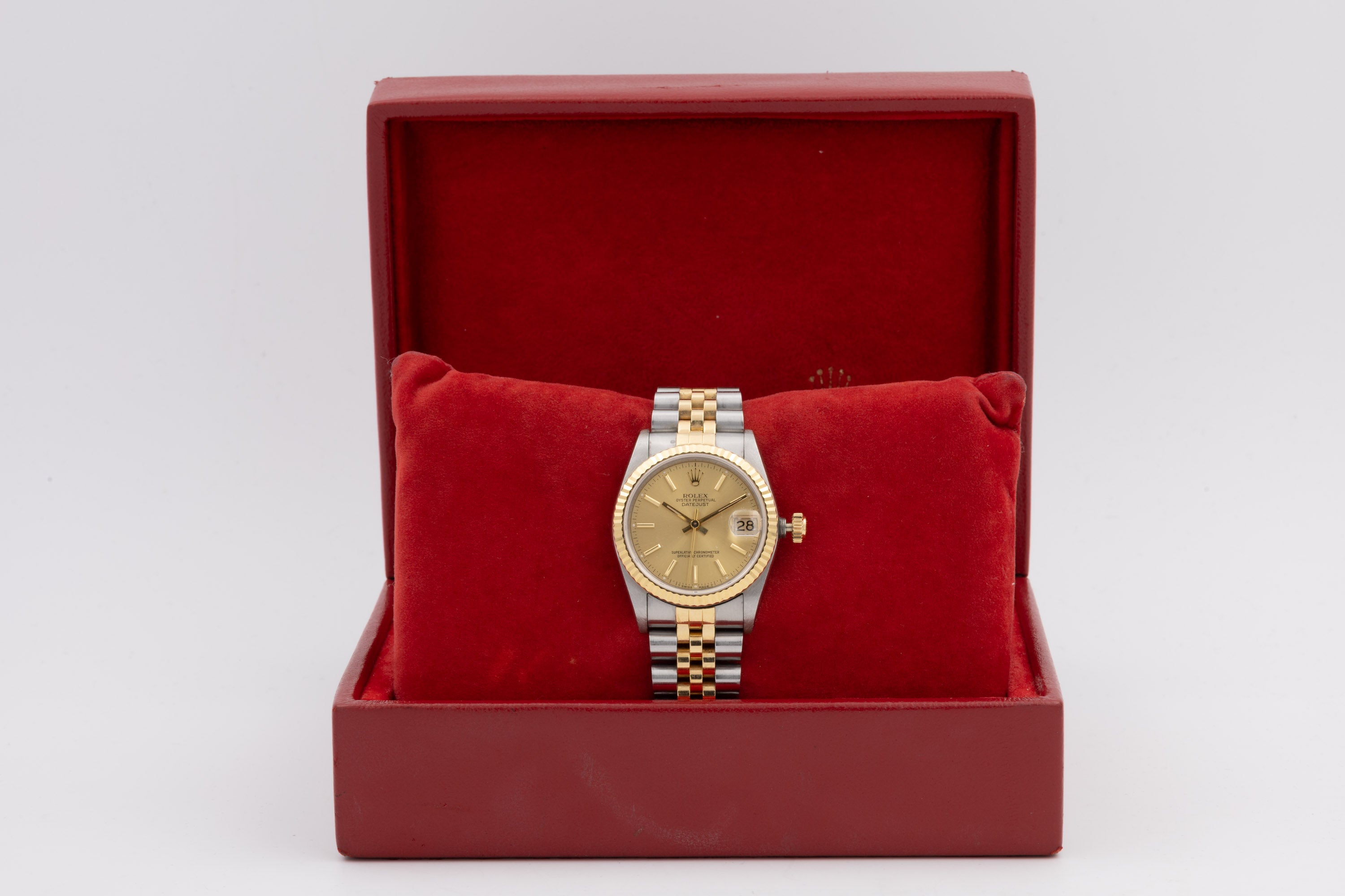 Rolex Datejust 68273 Champagner-Zifferblatt aus dem Jahr 1992