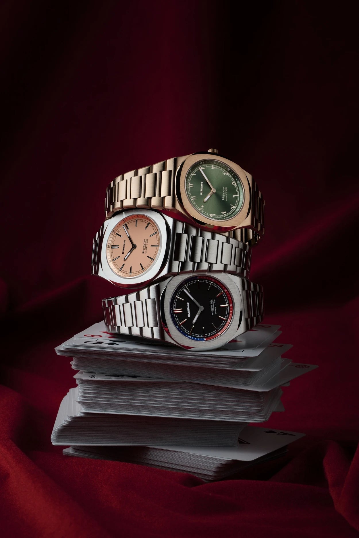 Reloj Ultra, Negro Groovy, 39 mm, D1 Milano