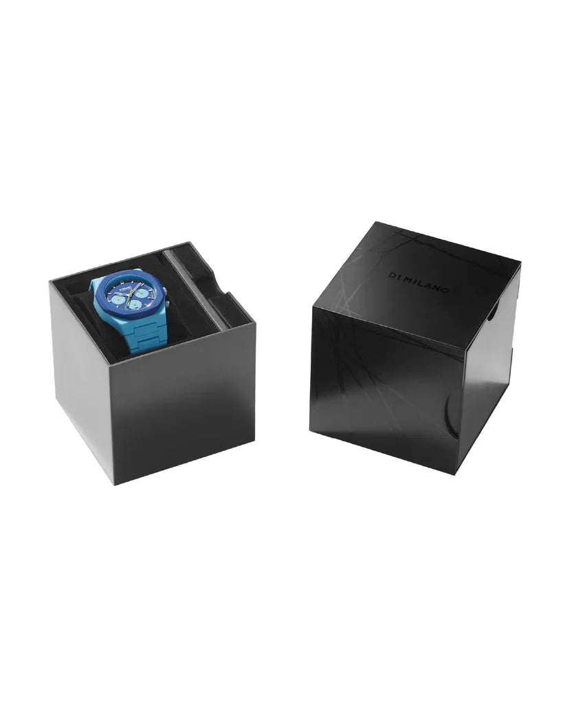 Orologio  Polychrono Blue Blast, 40,5 mm, D1 Milano