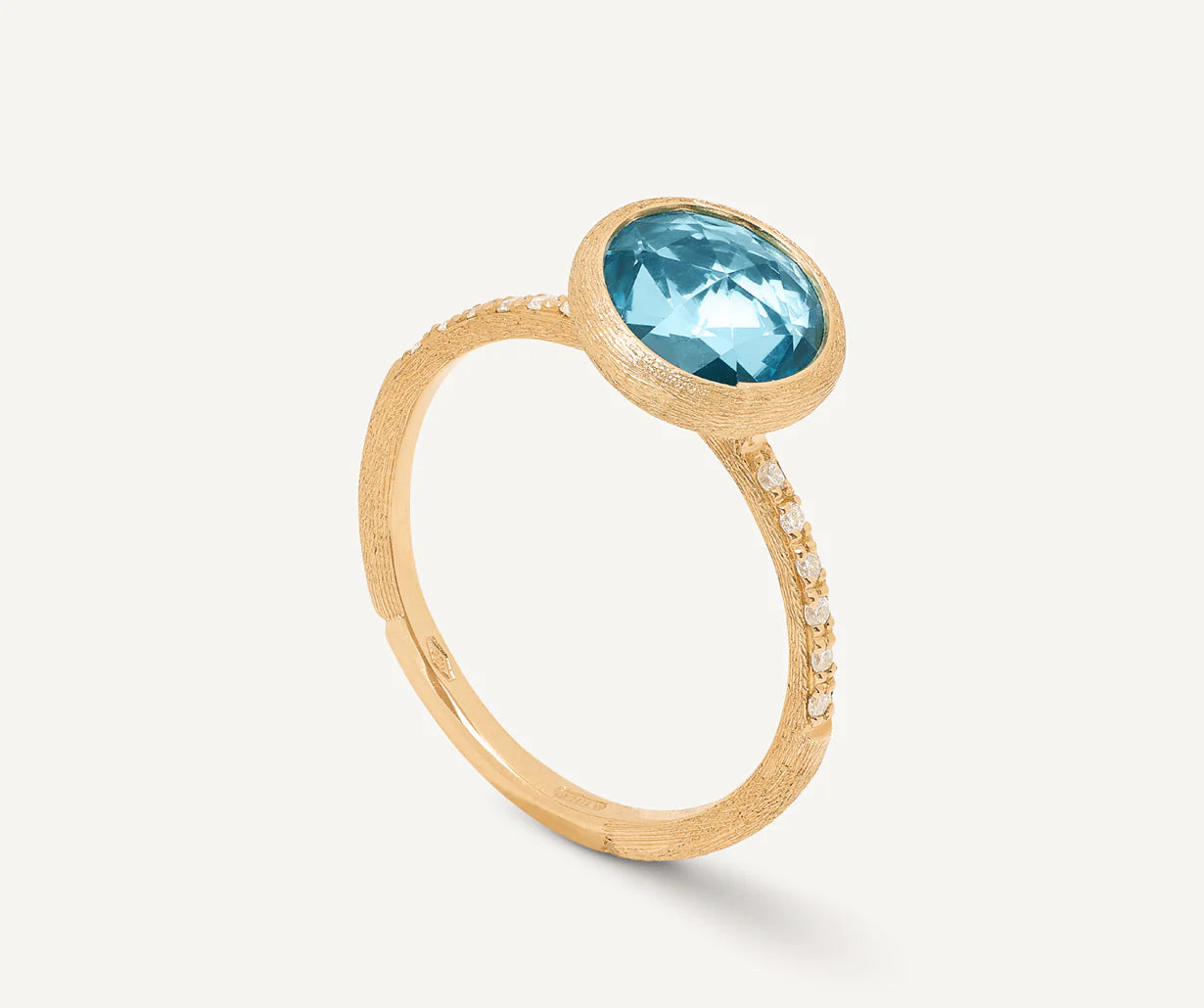 Bague quartz citrine, mini modèle, Jaipur, Marco Bicego