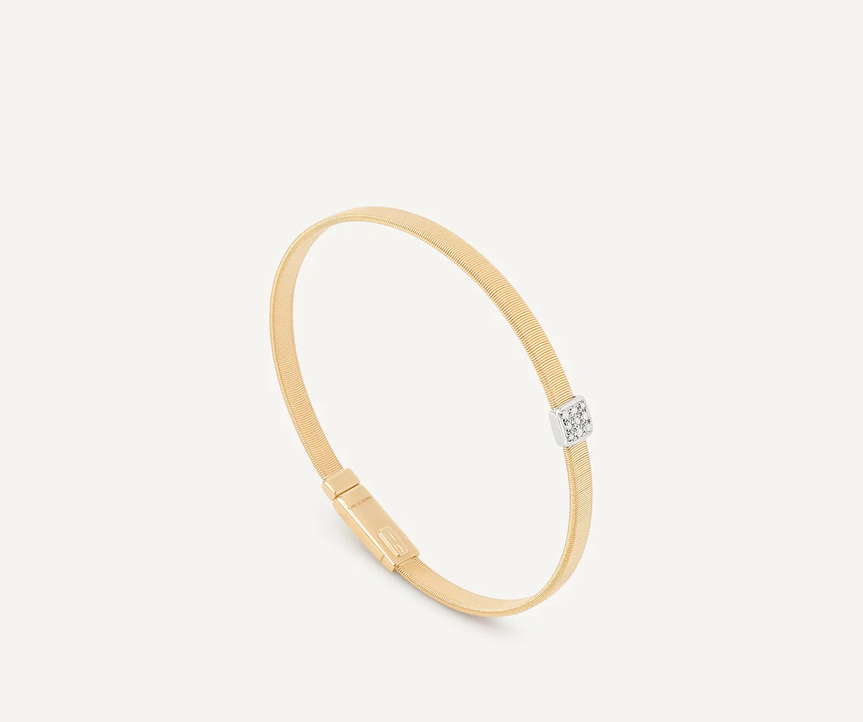 Thin bracelet with diamond pavé, Masai, Marco Bicego