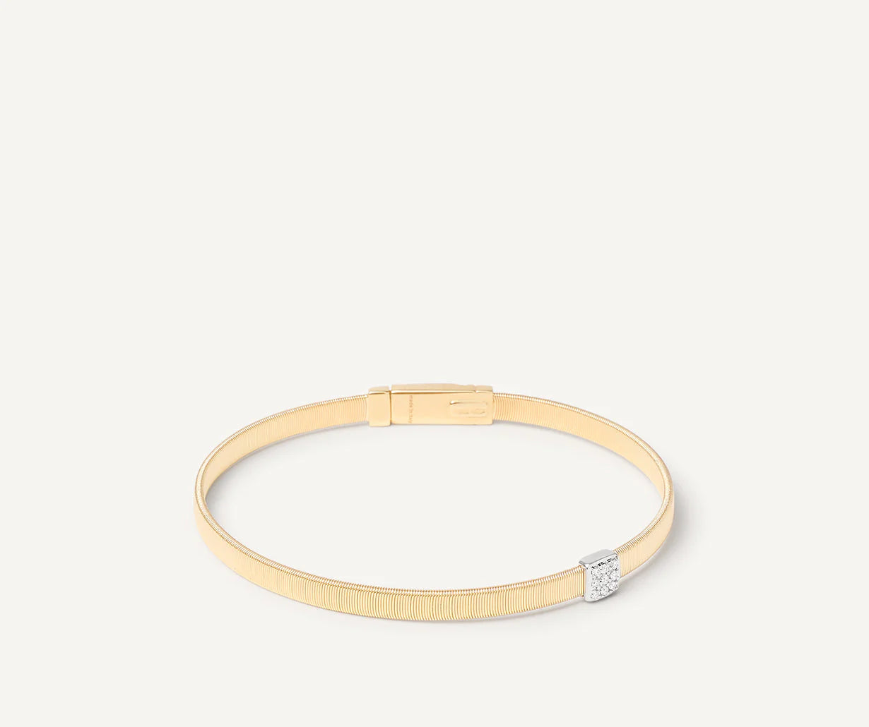 Bracciale sottile con pavé di diamanti, Masai, Marco Bicego