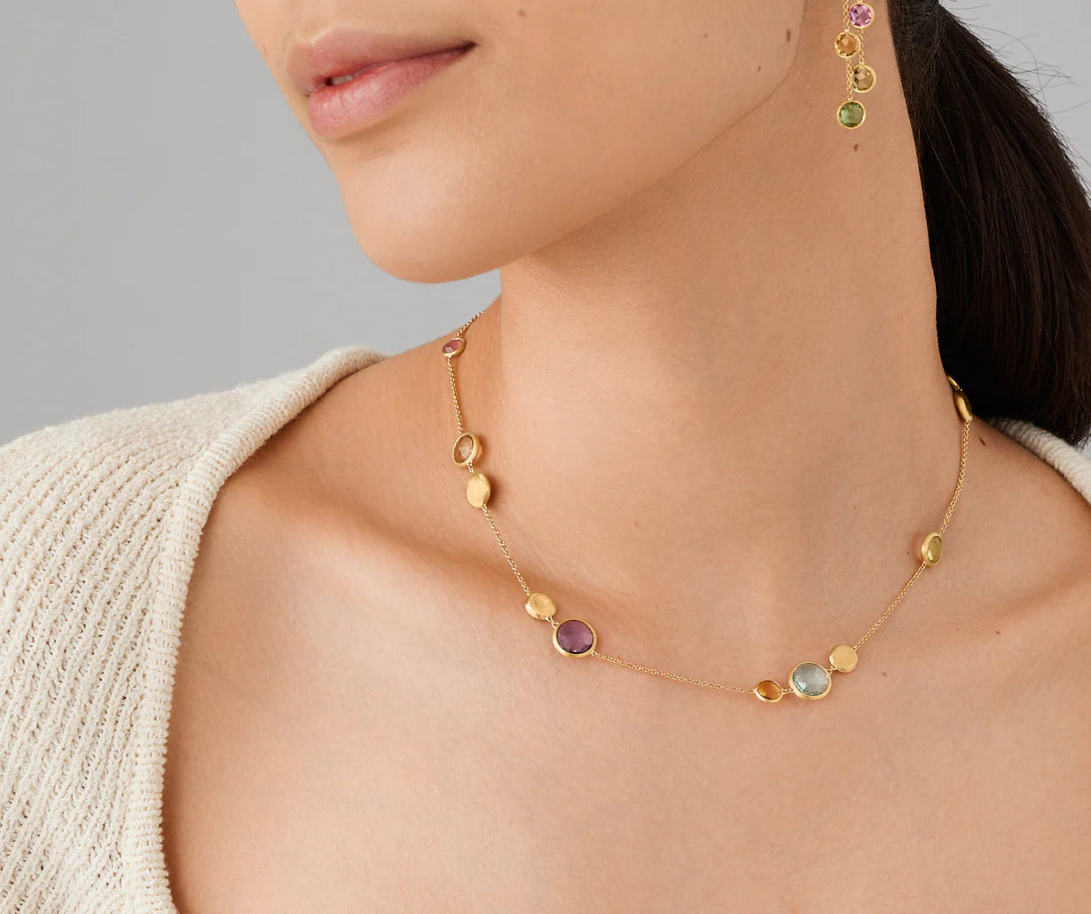 Collier multicolore, Jaipur, Marco Bicego
