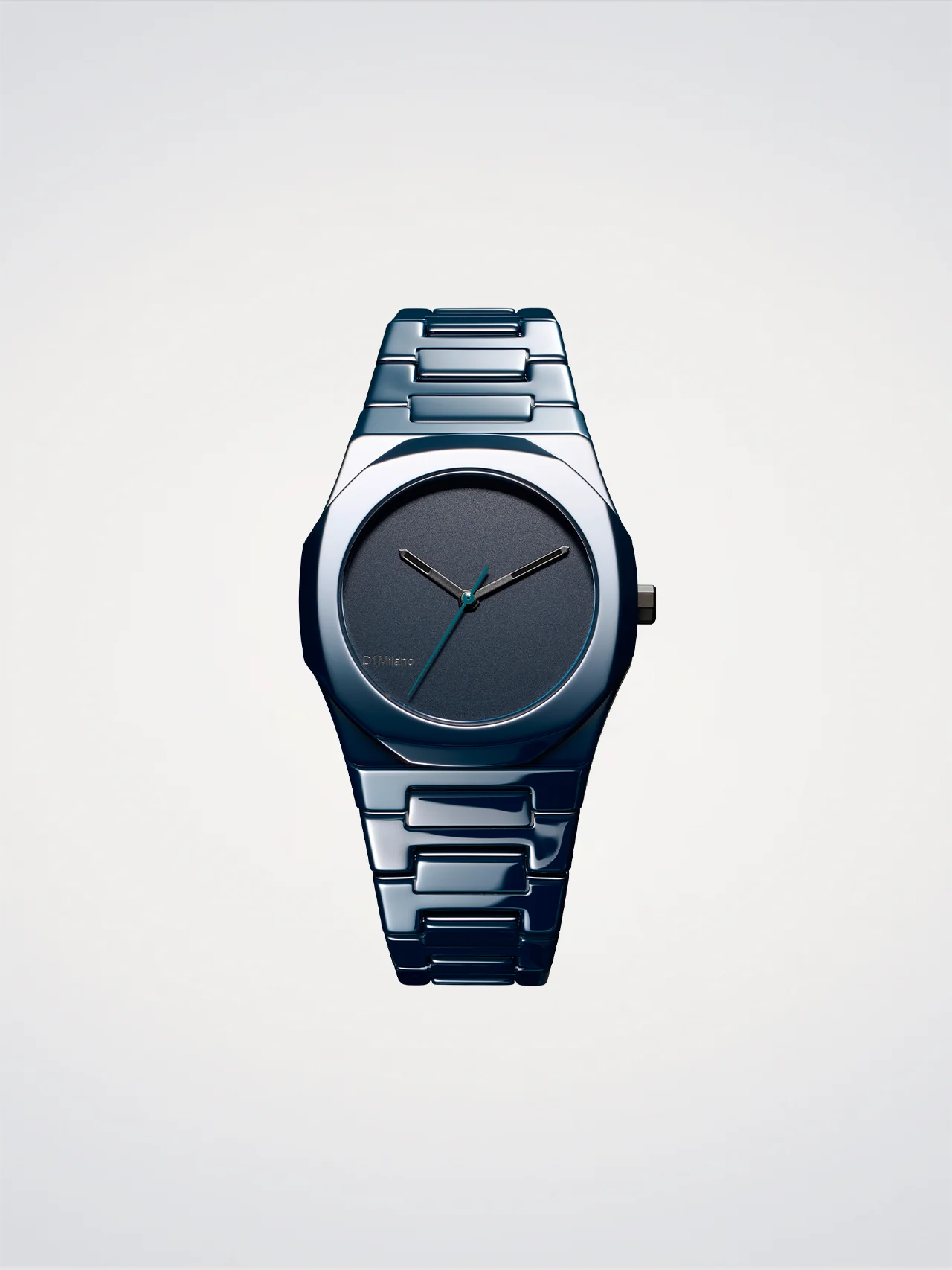 Orologio Ceramic Pure Blue, 37 mm, D1 Milano