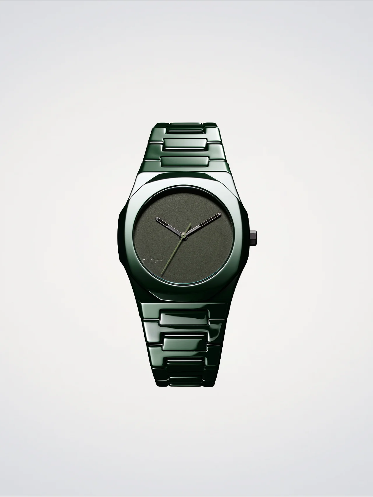 Orologio Ceramic Pure Green, 37 mm, D1 Milano