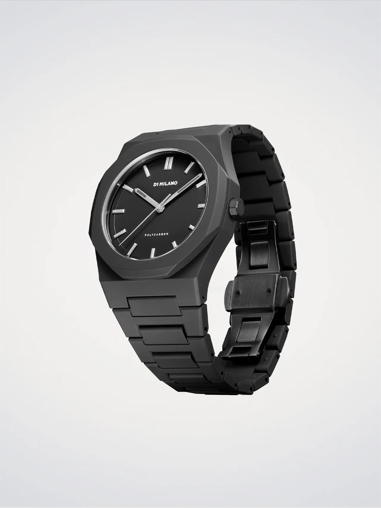 Orologio Polycarbon Cloudburst, 40,5 mm, D1 Milano