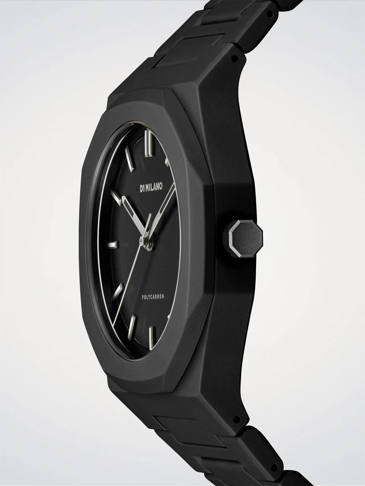 Orologio Polycarbon Cloudburst, 40,5 mm, D1 Milano