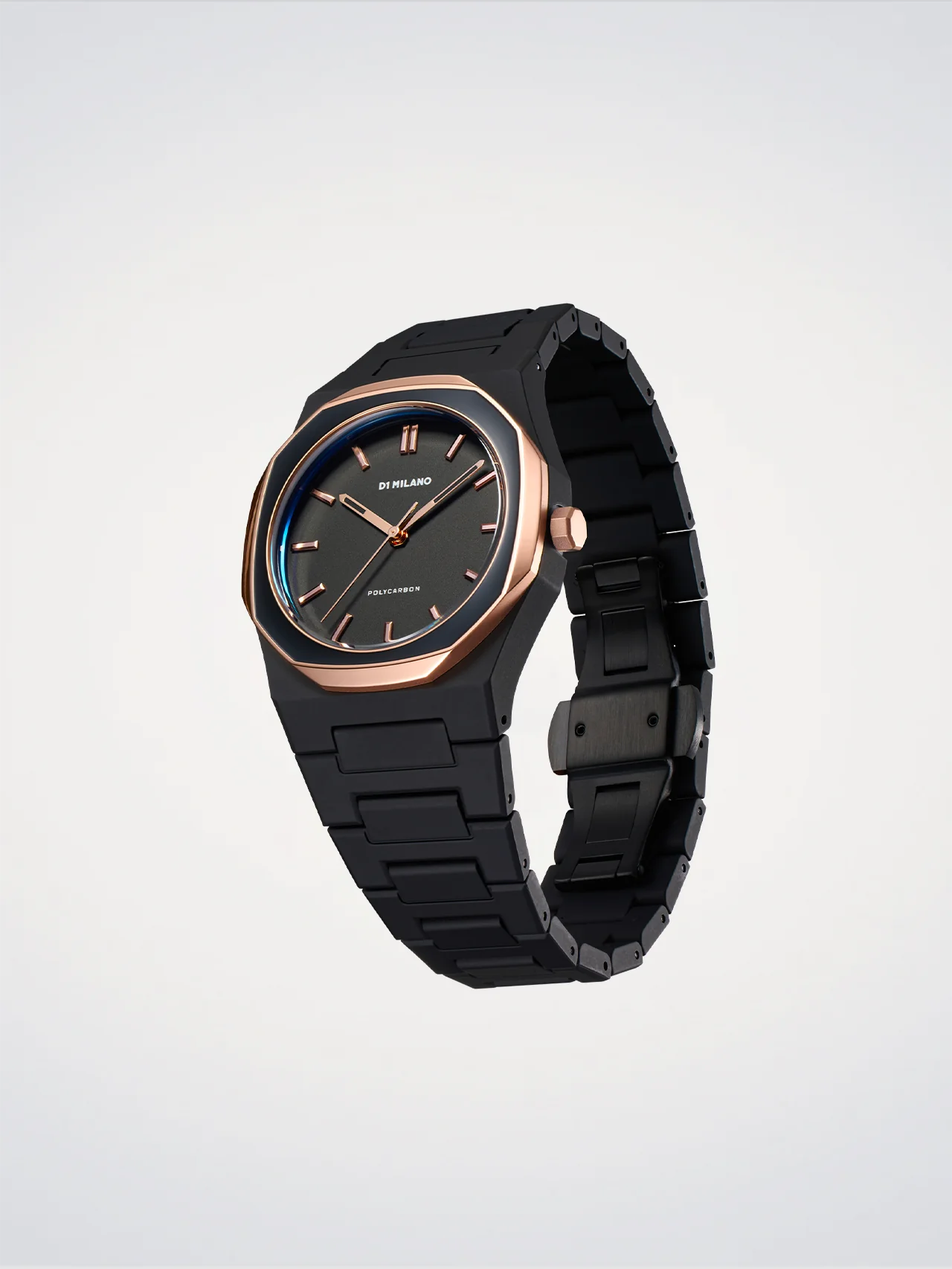 Orologio Policarbon Gold Mesh, 37 mm, D1 Milano