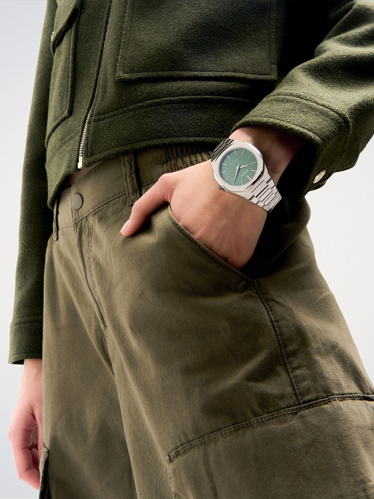 Orologio Ultra Thin Muschio, 40 mm, D1 Milano