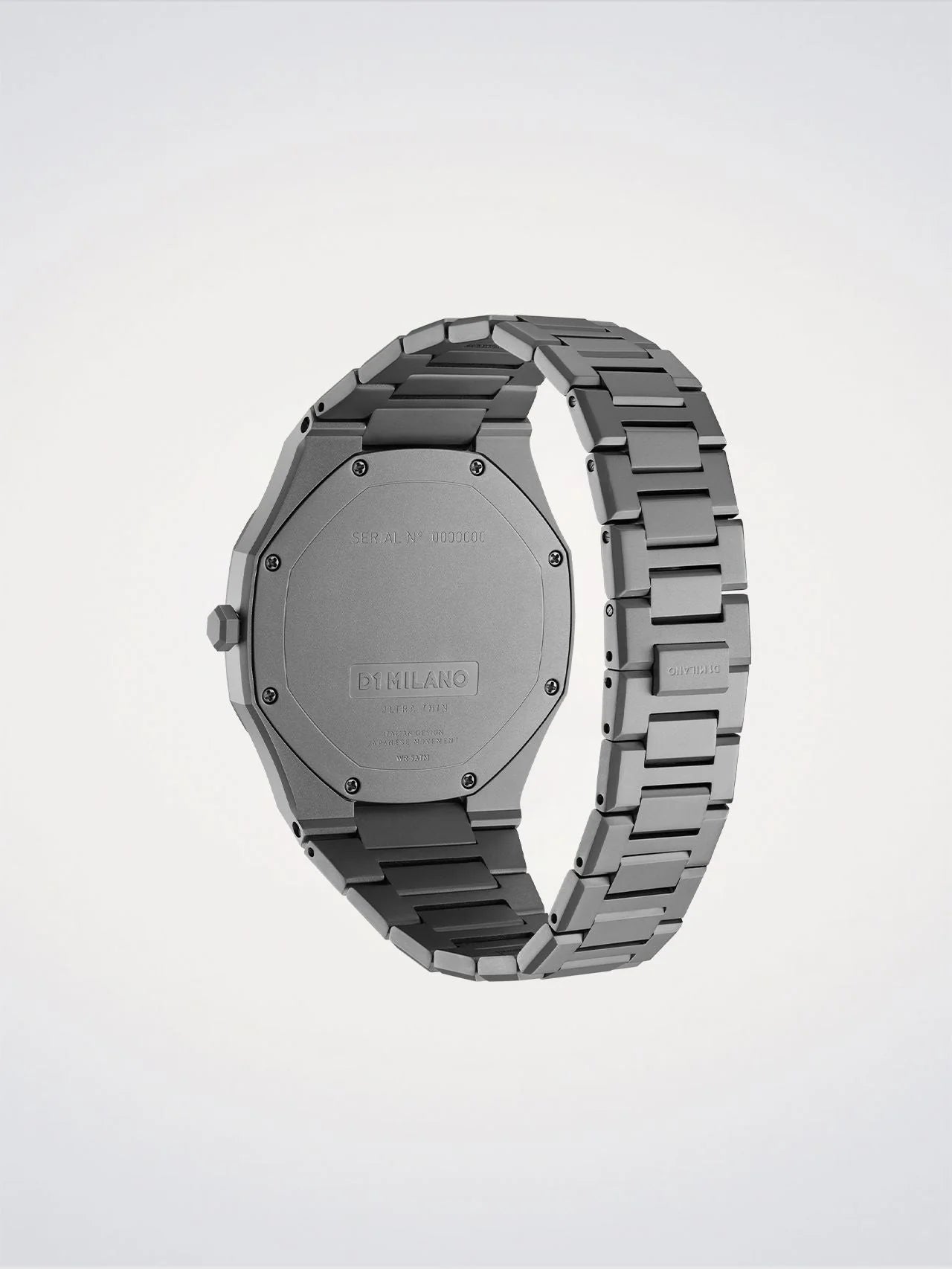 Orologio Ultra Thin Antracite, 40 mm, D1 Milano