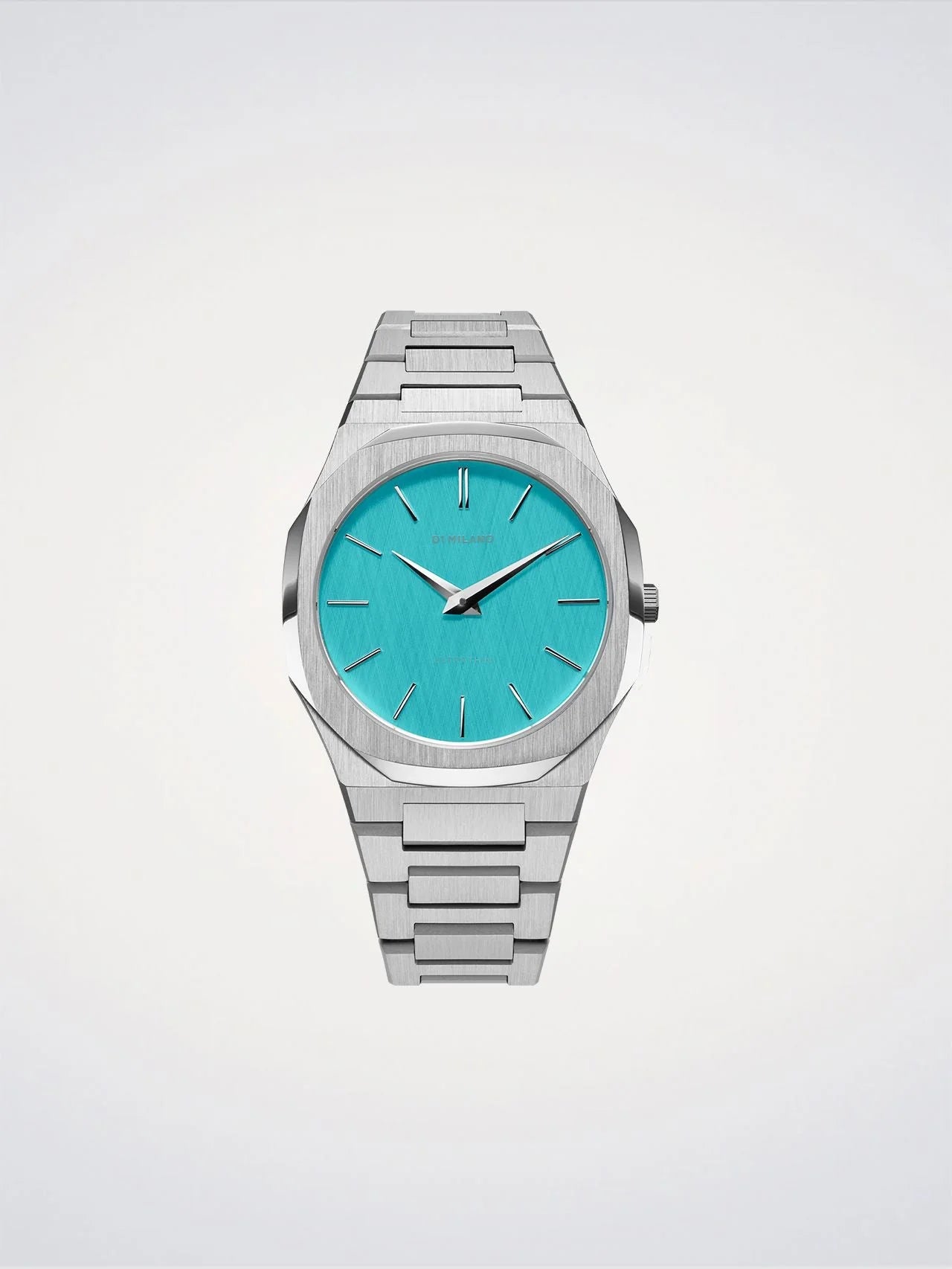 Orologio Ultra Thin, Light Blue, 38 mm, D1 Milano