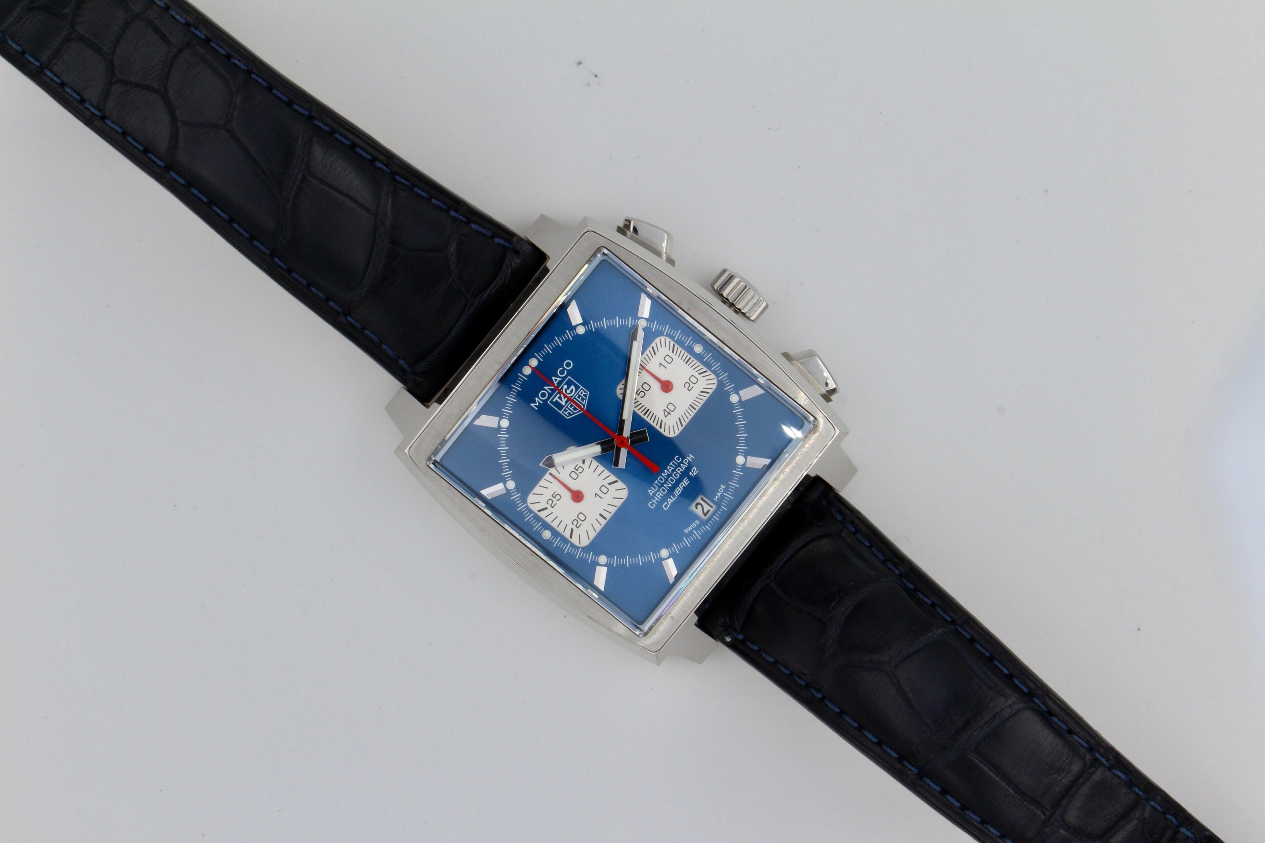 Tag Heuer Aquaracer Chrono Calibre 16 Blue from 2016