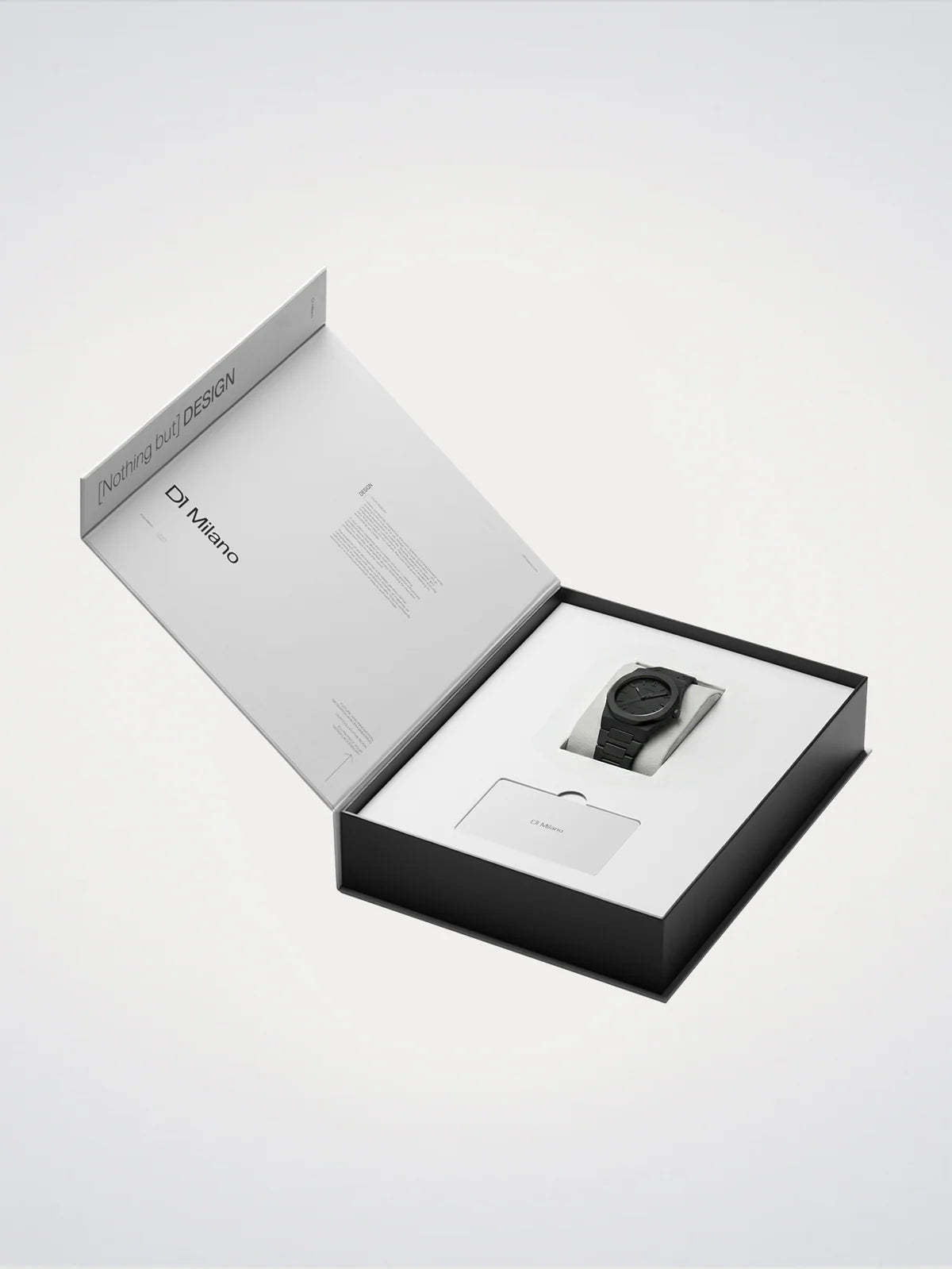 Polychrono Charcoal Black Watch 40.5 mm, D1 Milano