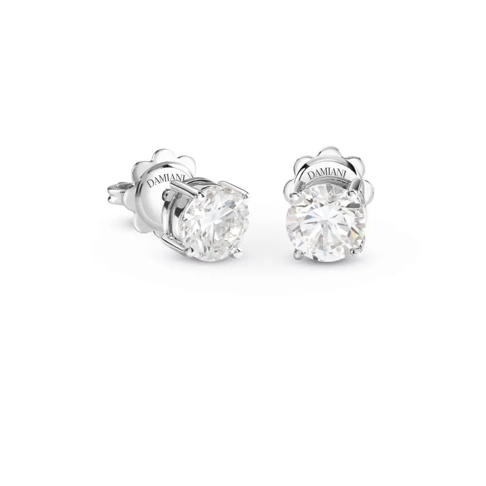 White gold and diamond earrings Luce, Damiani