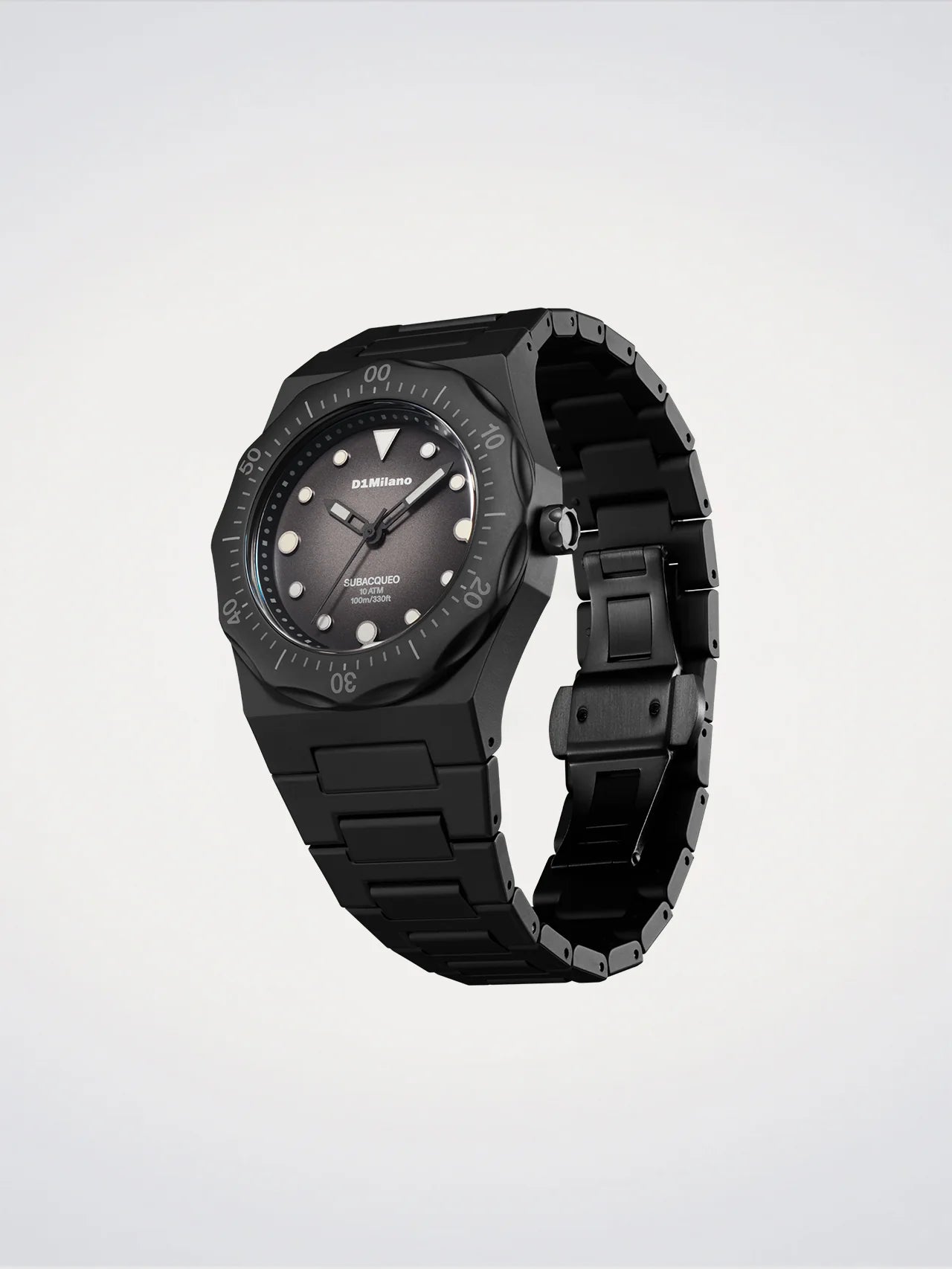 Reloj Polycarbon White Sketch, 40,5 mm, D1 Milano