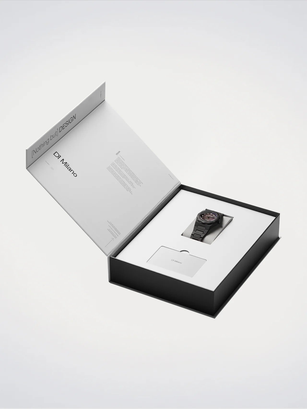 Montre Polycarbon White Sketch, 40,5 mm, D1 Milano