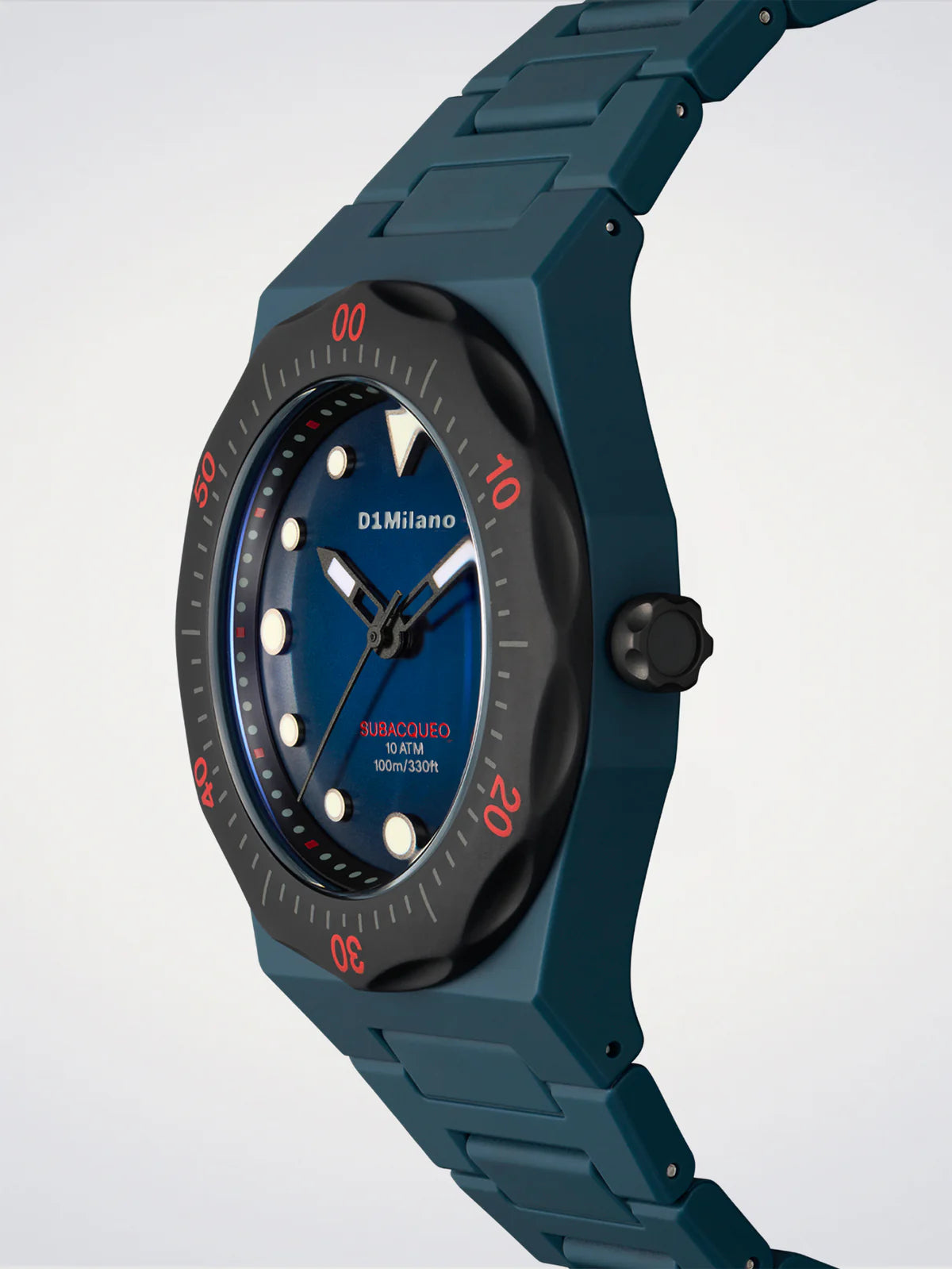 Orologio Polycarbon, Drift Diver, 40.5 mm, D1 Milano