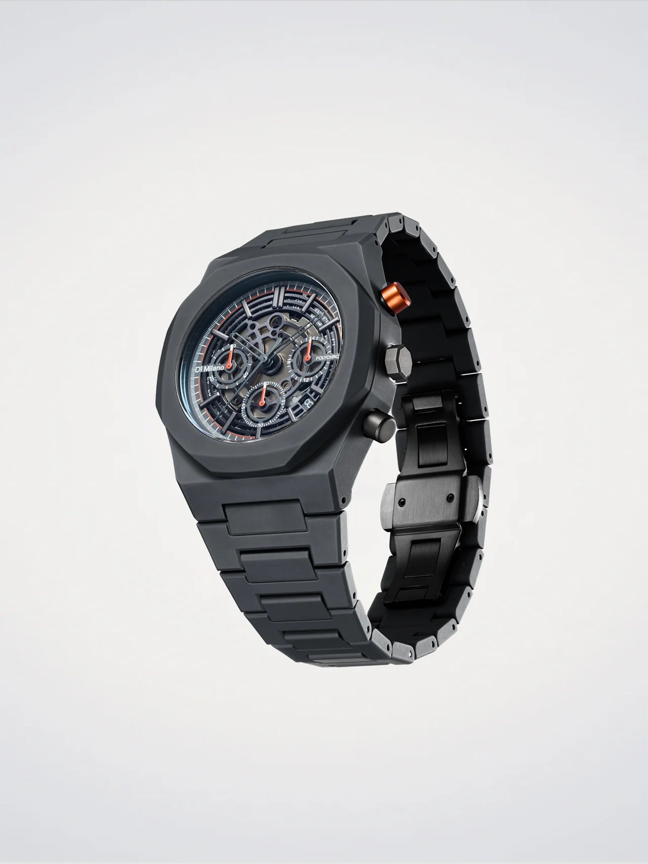 Orologio Polycarbon, Model K, 40,5 mm, D1 Milano