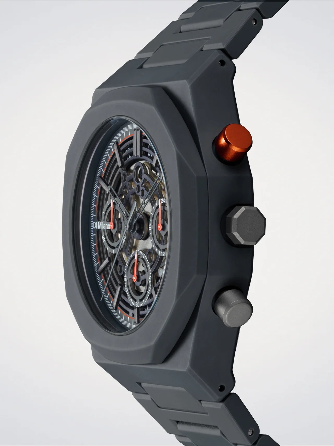 Orologio Polycarbon, Model K, 40,5 mm, D1 Milano