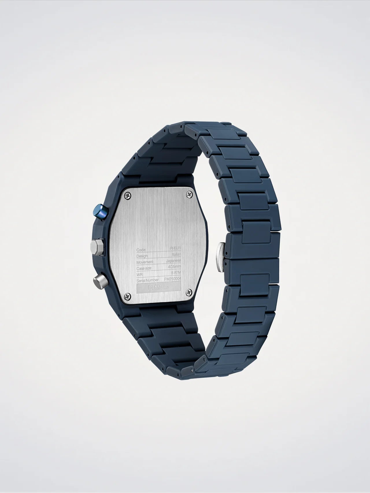 Orologio Polycarbon, Model B, 40,5 mm, D1 Milano