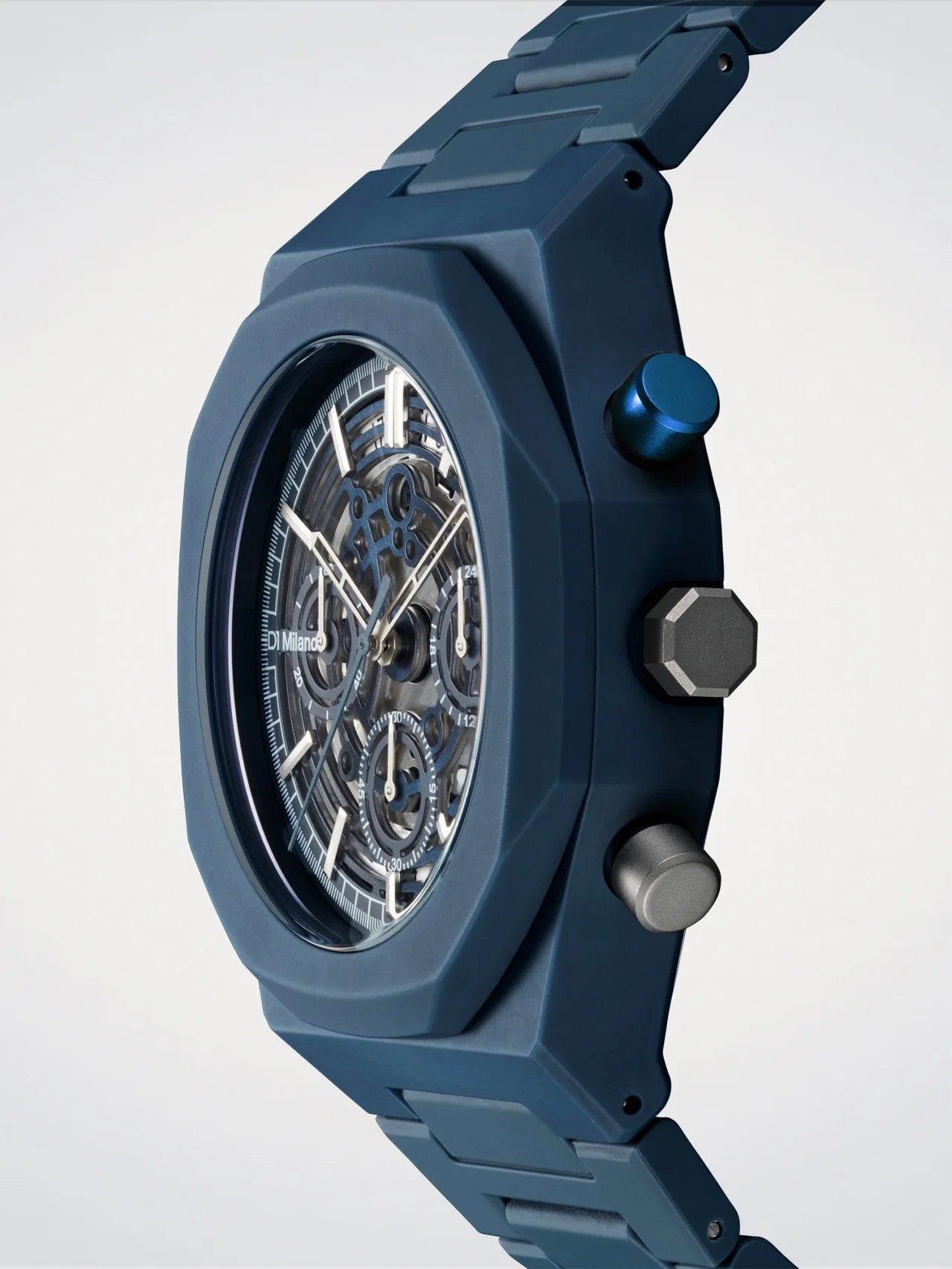 Orologio Polycarbon, Model B, 40,5 mm, D1 Milano