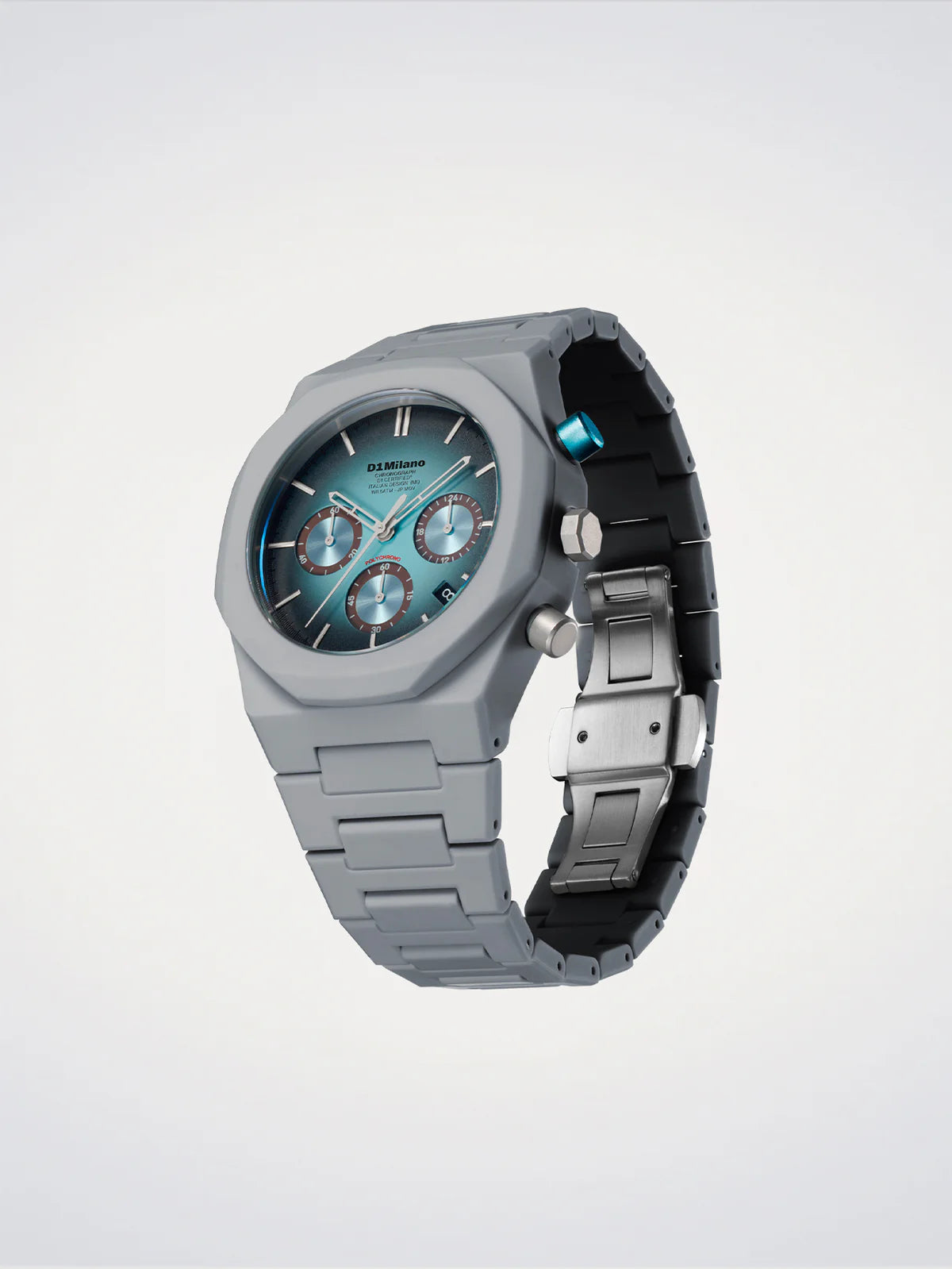 Orologio  Polychrono, Ice Phantom 40,5 mm, D1 Milano
