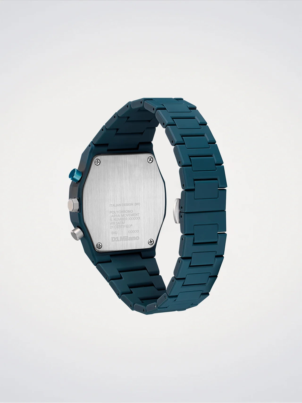 Polychrono Charcoal Black Watch 40.5 mm, D1 Milano