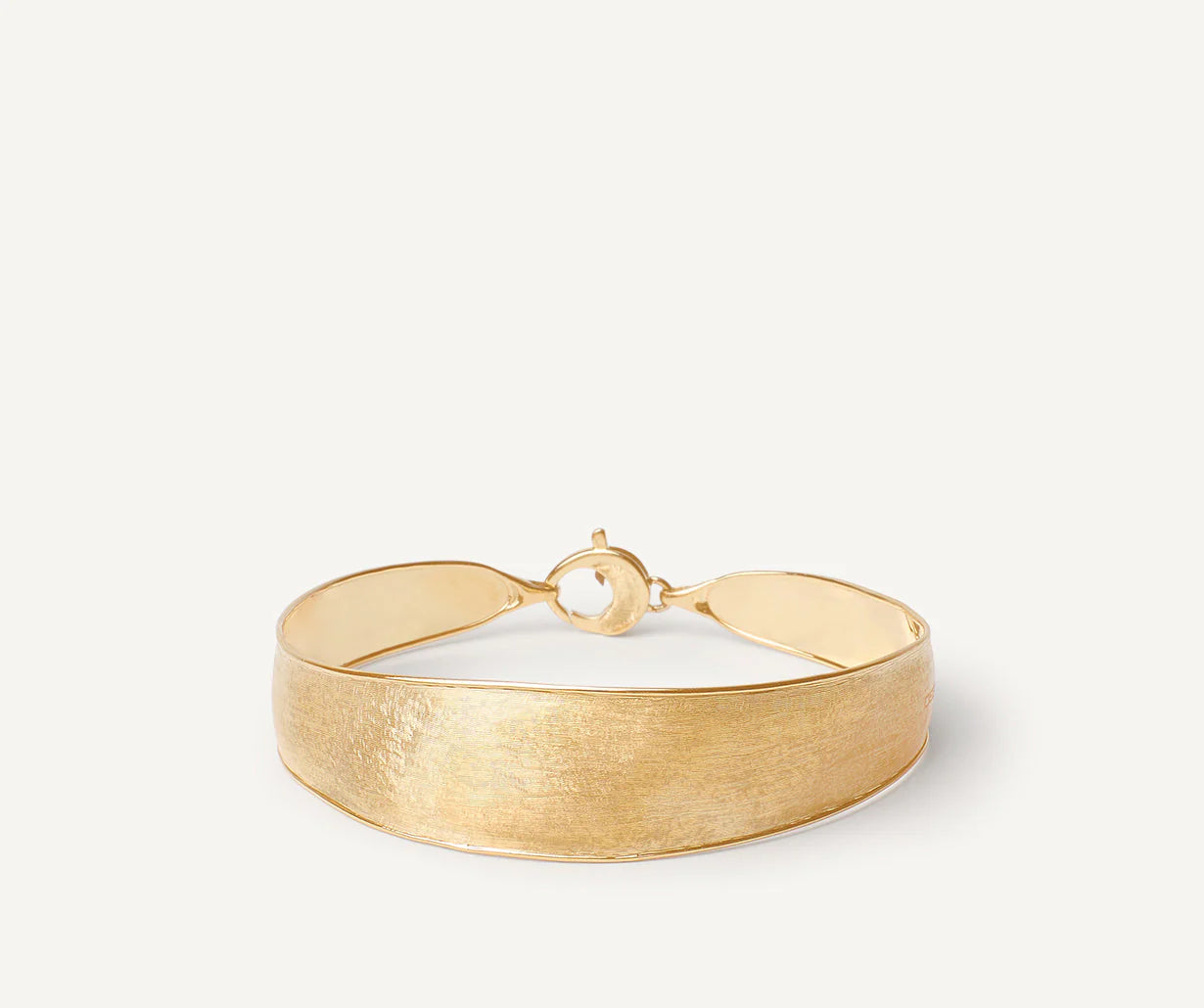 Bracciale rigido, fascia larga, Lunaria, Marco Bicego