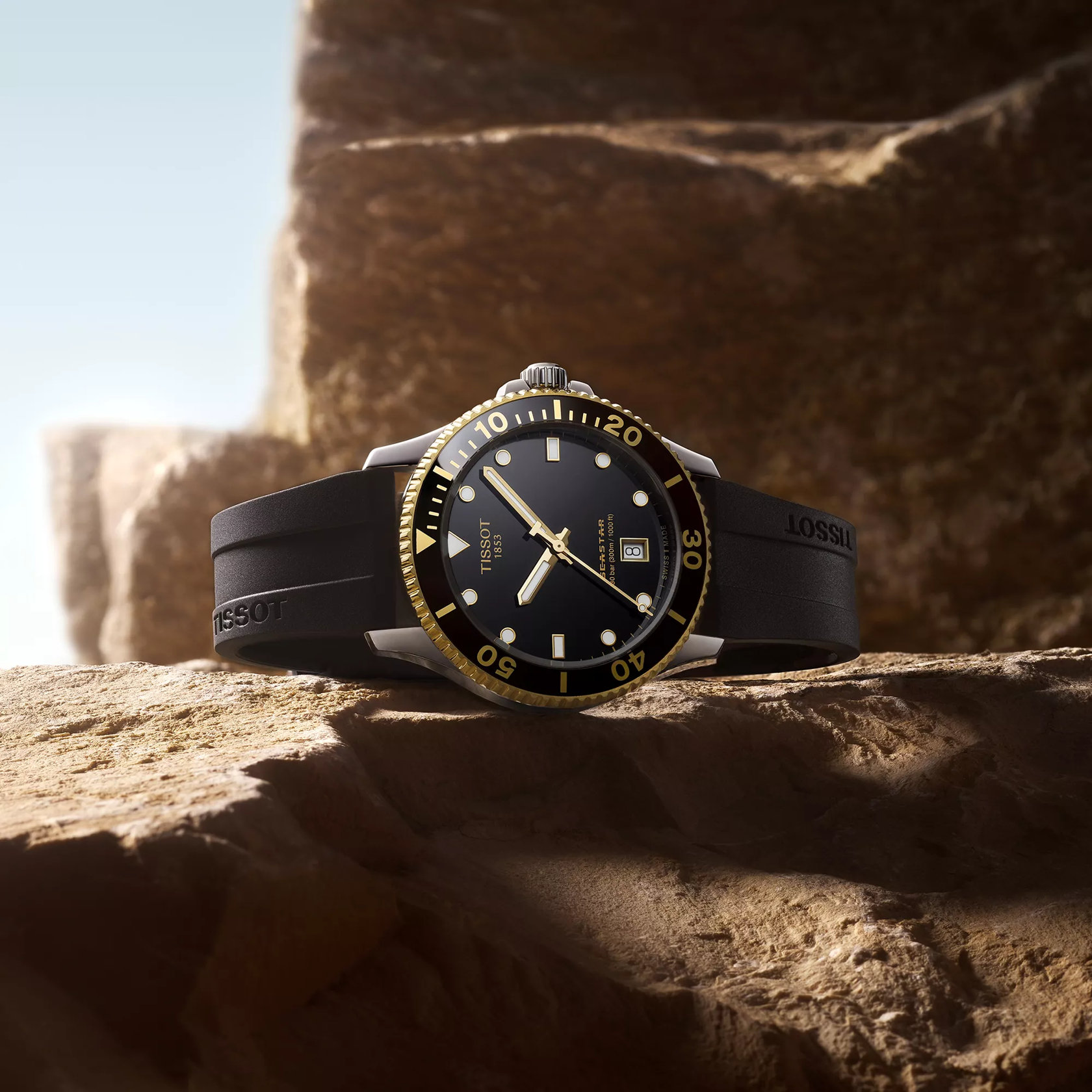 Seastar 1000 Chronograph watch, 45 mm Tissot