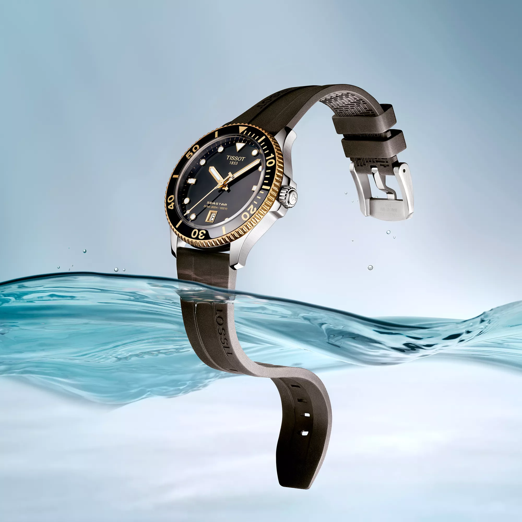 Seastar 1000 Chronograph watch, 45 mm Tissot
