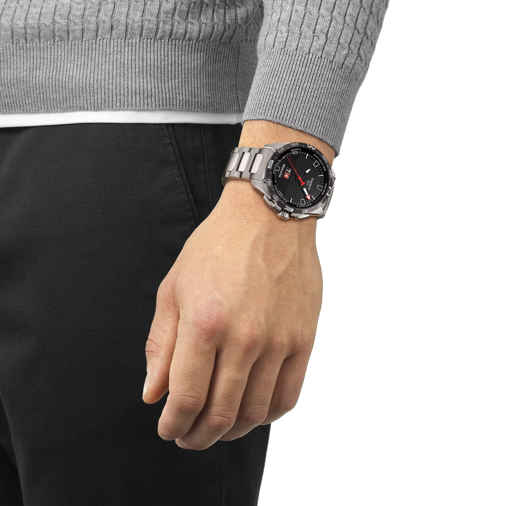 Orologio T-Touch Connect Solar, 47.5 mm, Tissot