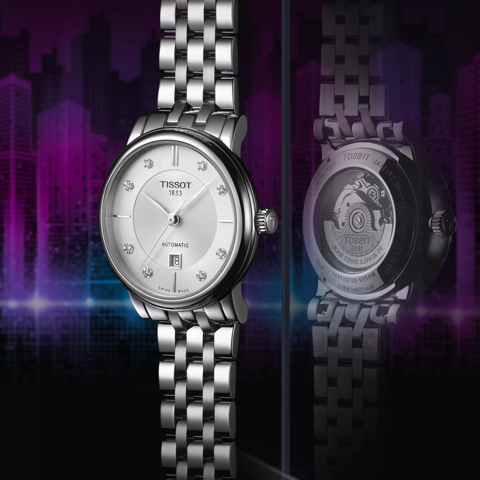 Orologio Carson Premium Automatic Lady, 30 mm, Tissot