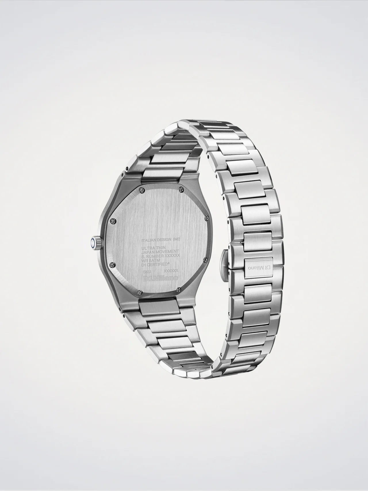 Reloj Ultra, Negro Groovy, 39 mm, D1 Milano